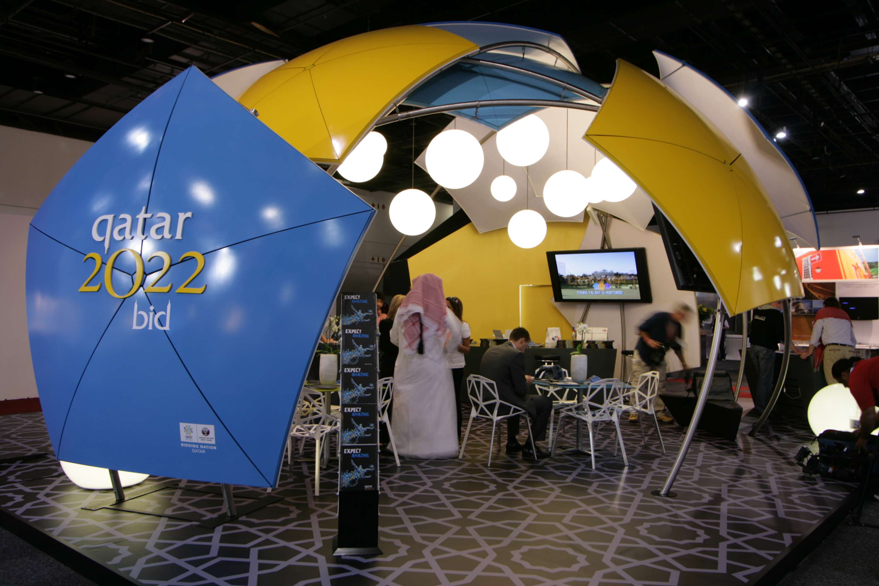 Qatar 2022 Pavilion by James Dudley
