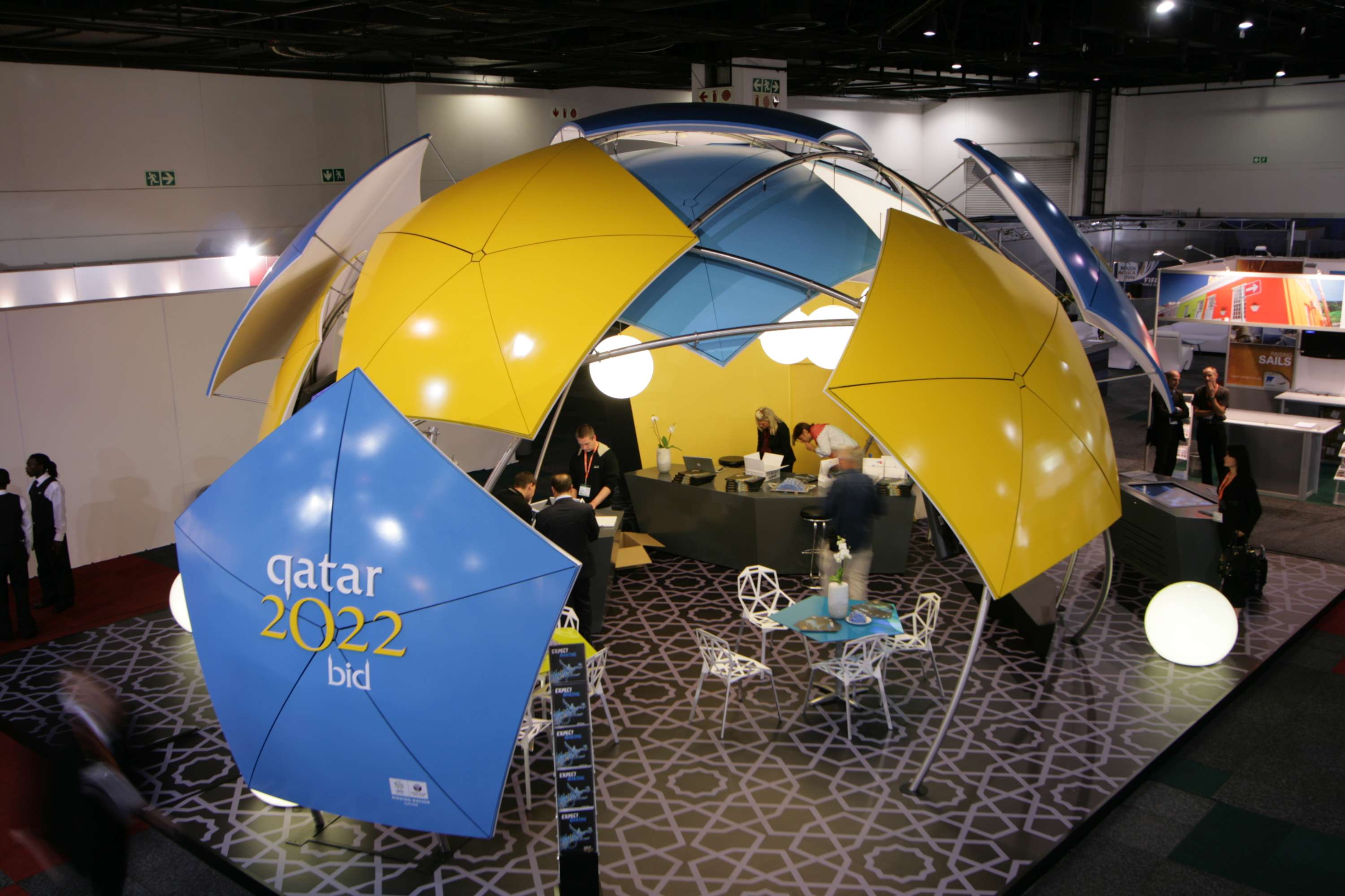Qatar 2022 Pavilion by James Dudley