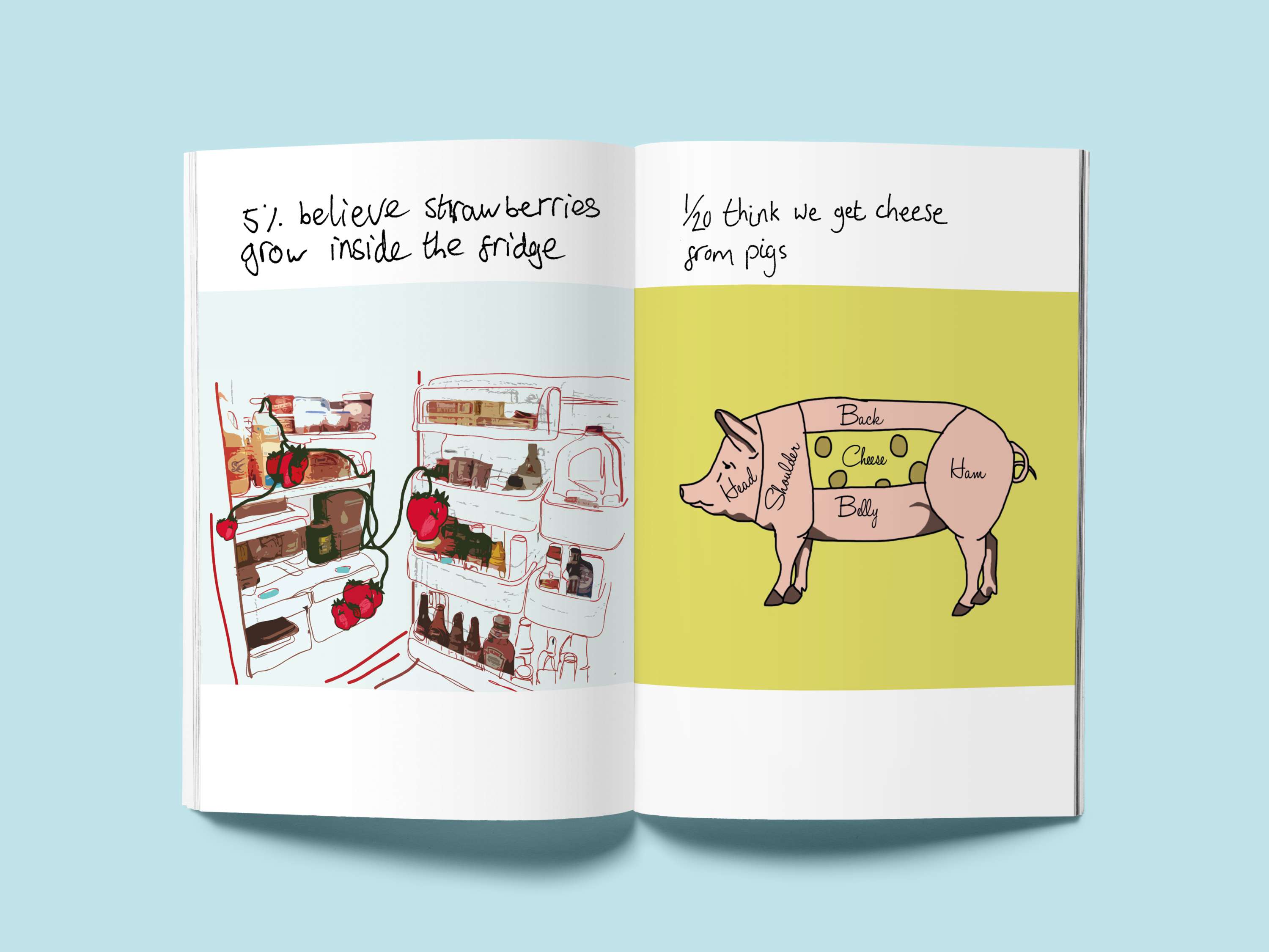 Pig Cheese Zine by Cameron Walker