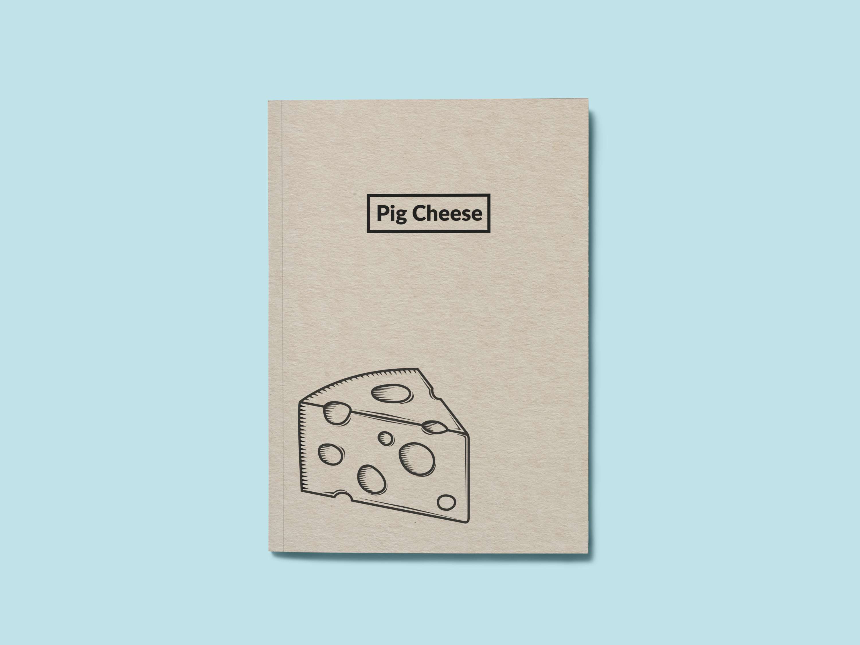 Pig Cheese Zine by Cameron Walker