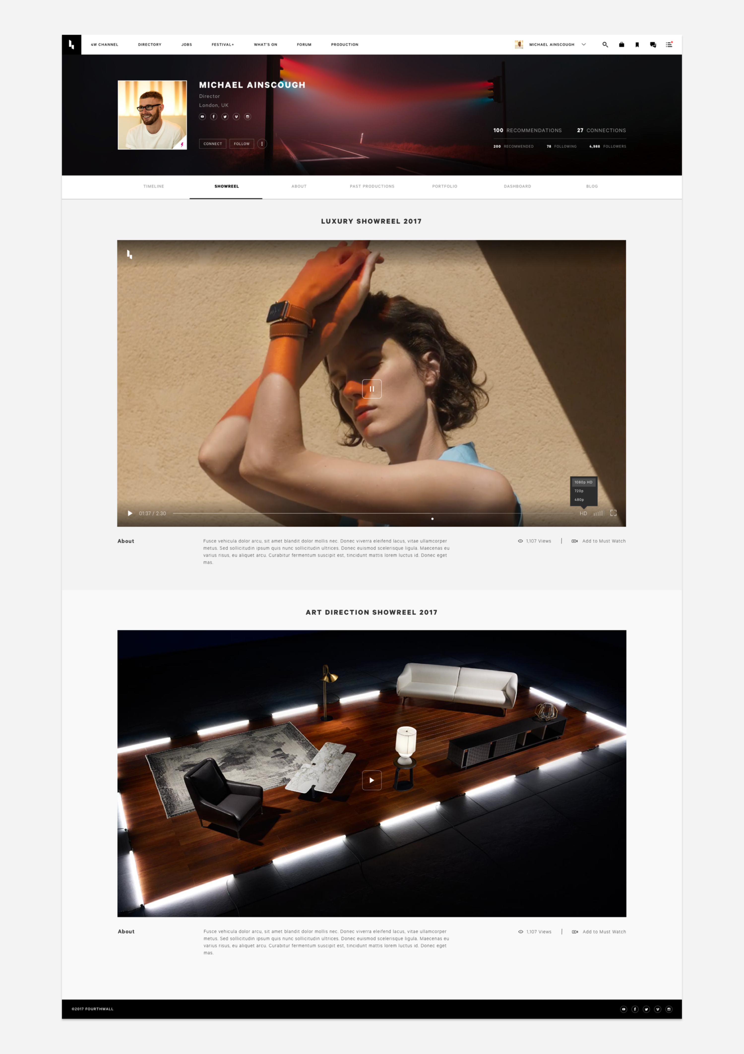 Fourthwall by Michael Ainscough