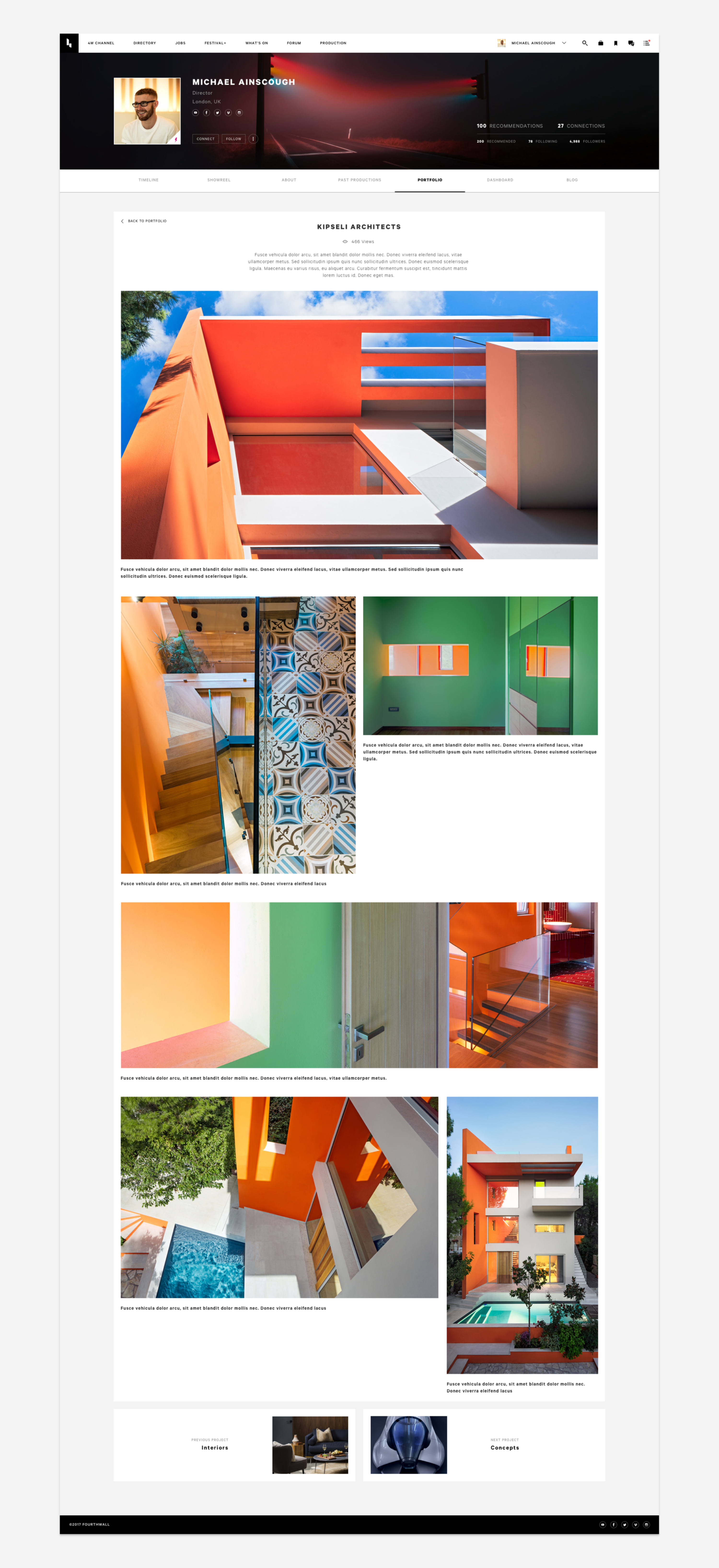 Fourthwall by Michael Ainscough