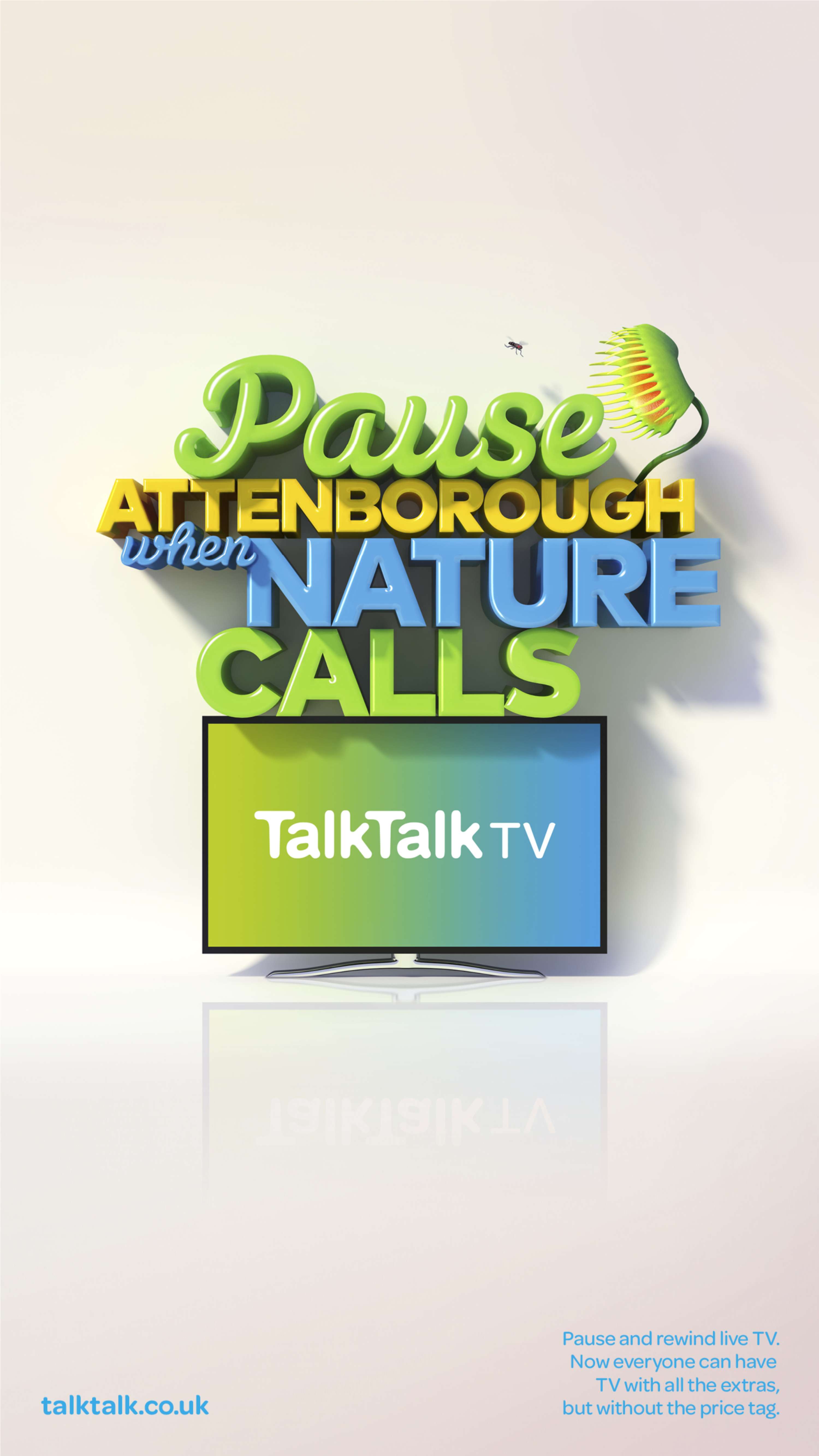 TalkTalk TV OOH by Alexander Lieven