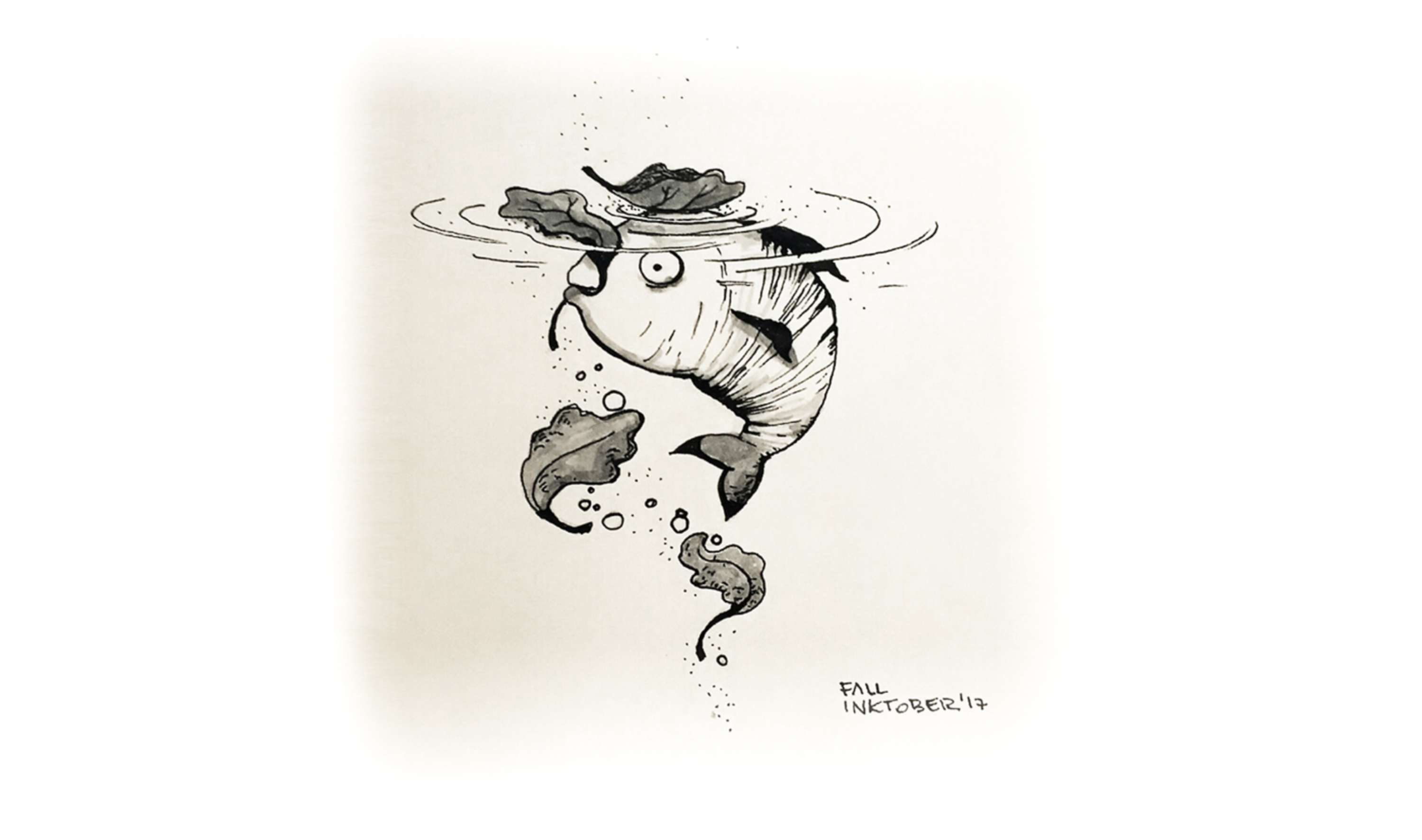 Inktober 2017 by Diana Stanciulescu