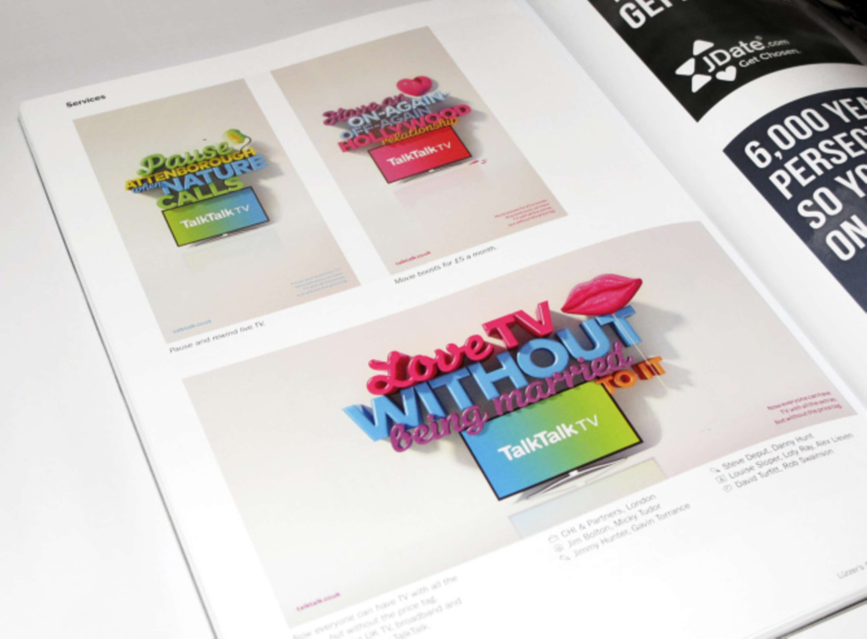 TalkTalk TV OOH by Alexander Lieven