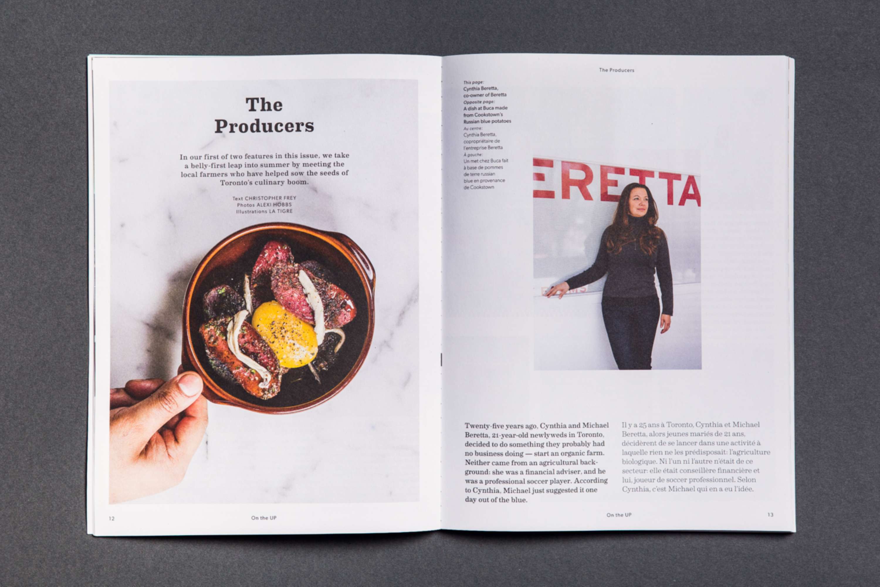 UP Express onboard magazine by David Michon