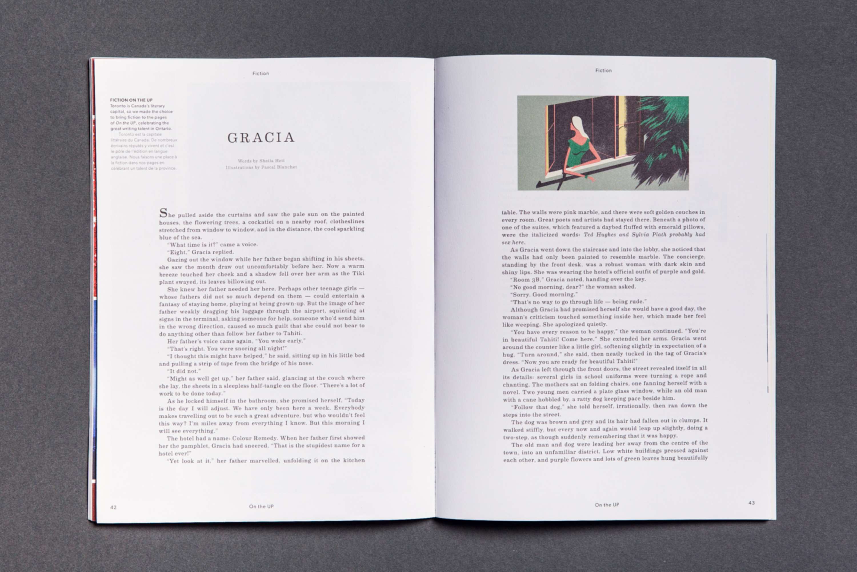 UP Express onboard magazine by David Michon