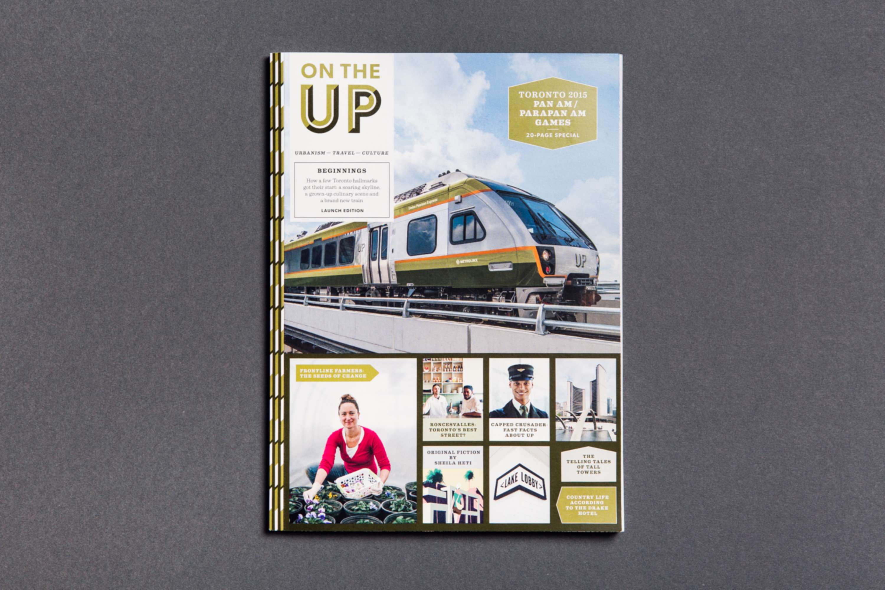 UP Express onboard magazine by David Michon