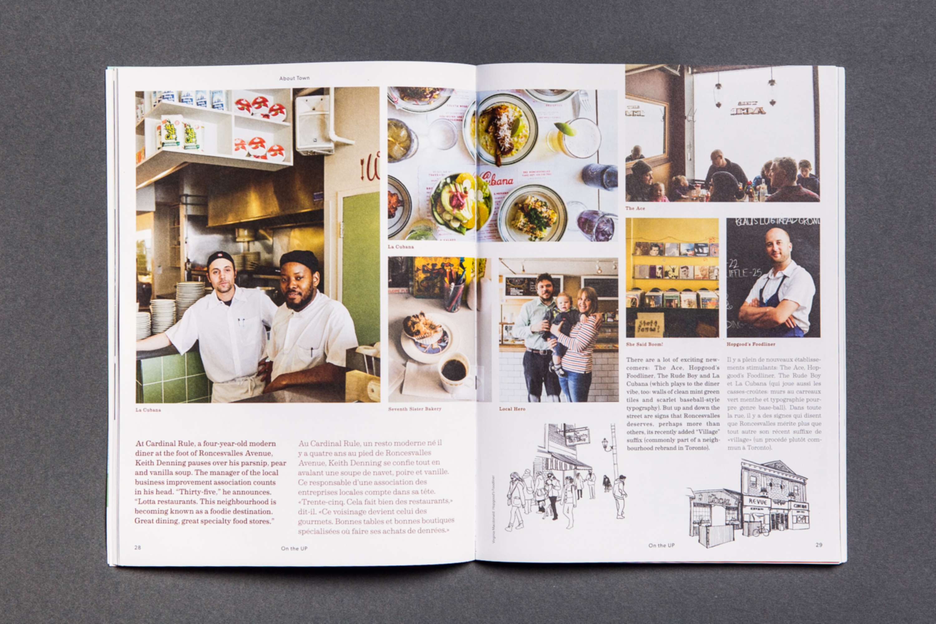UP Express onboard magazine by David Michon