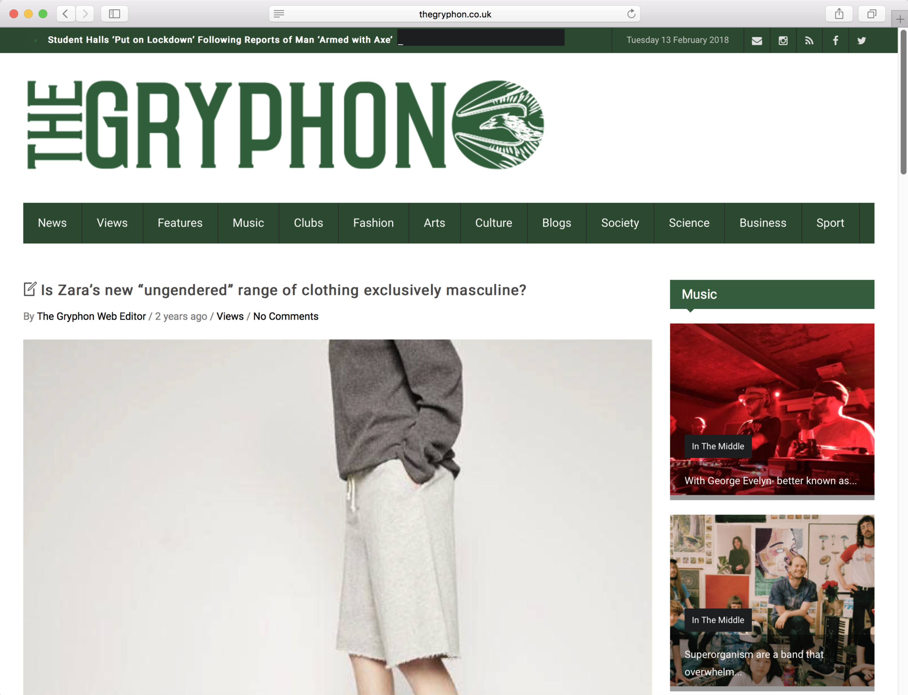 The Gryphon by Freya Parr