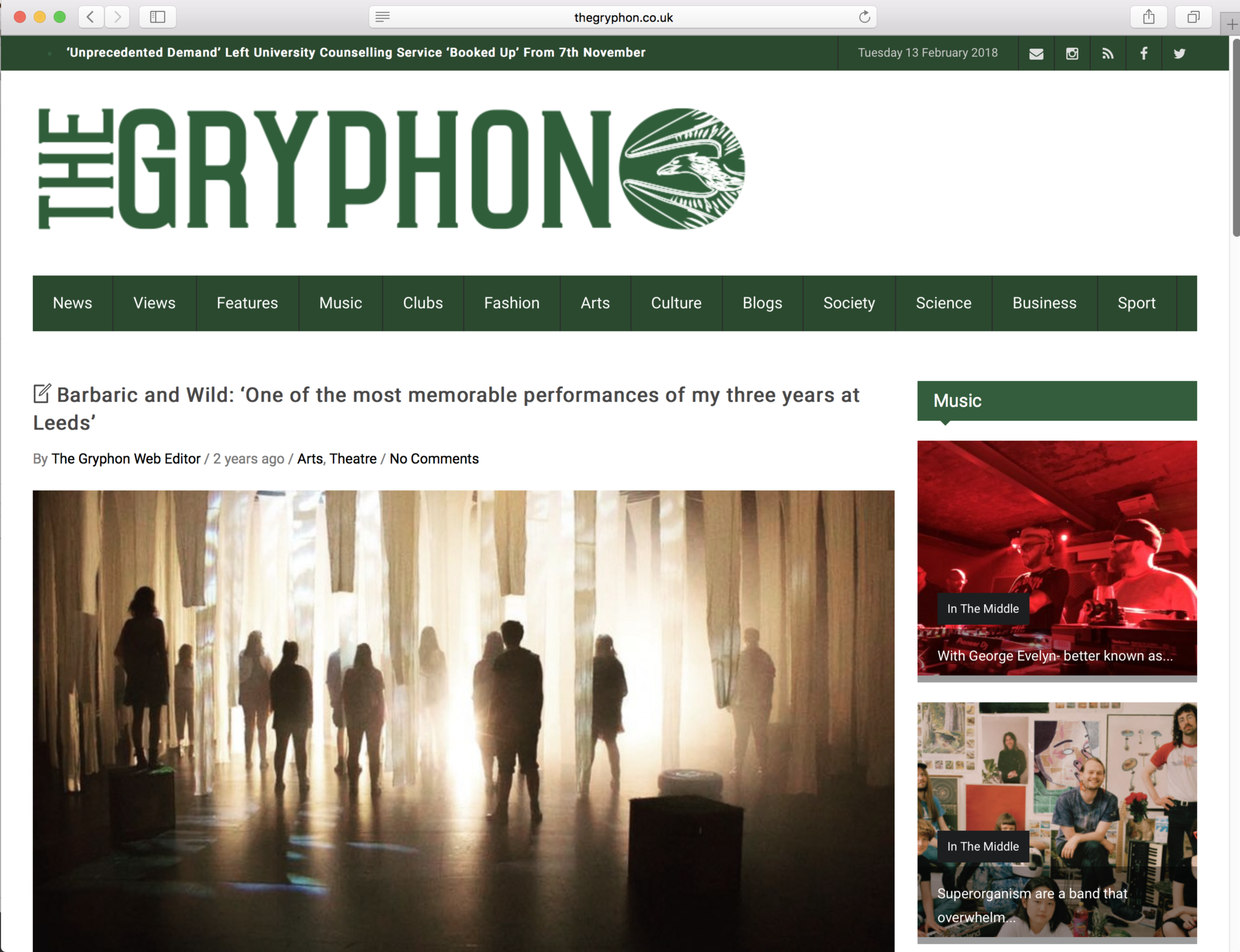 The Gryphon by Freya Parr
