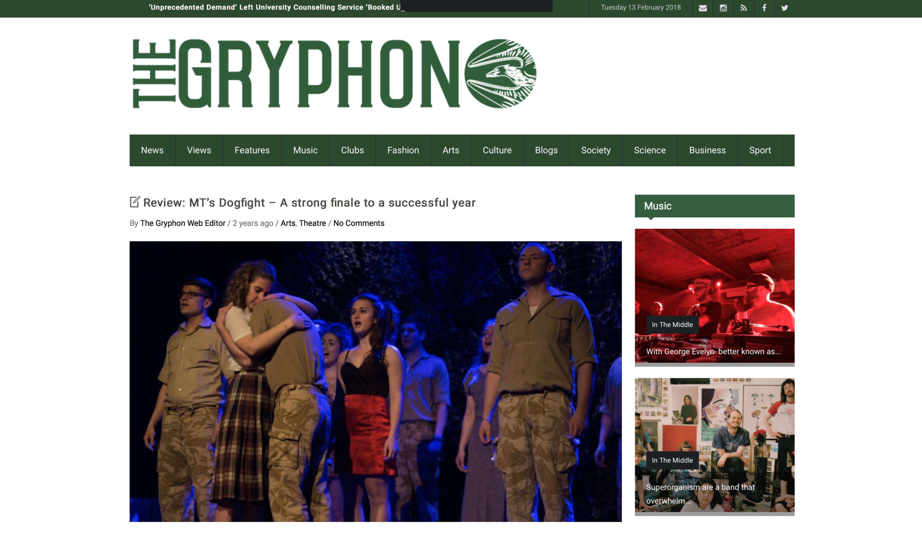The Gryphon by Freya Parr