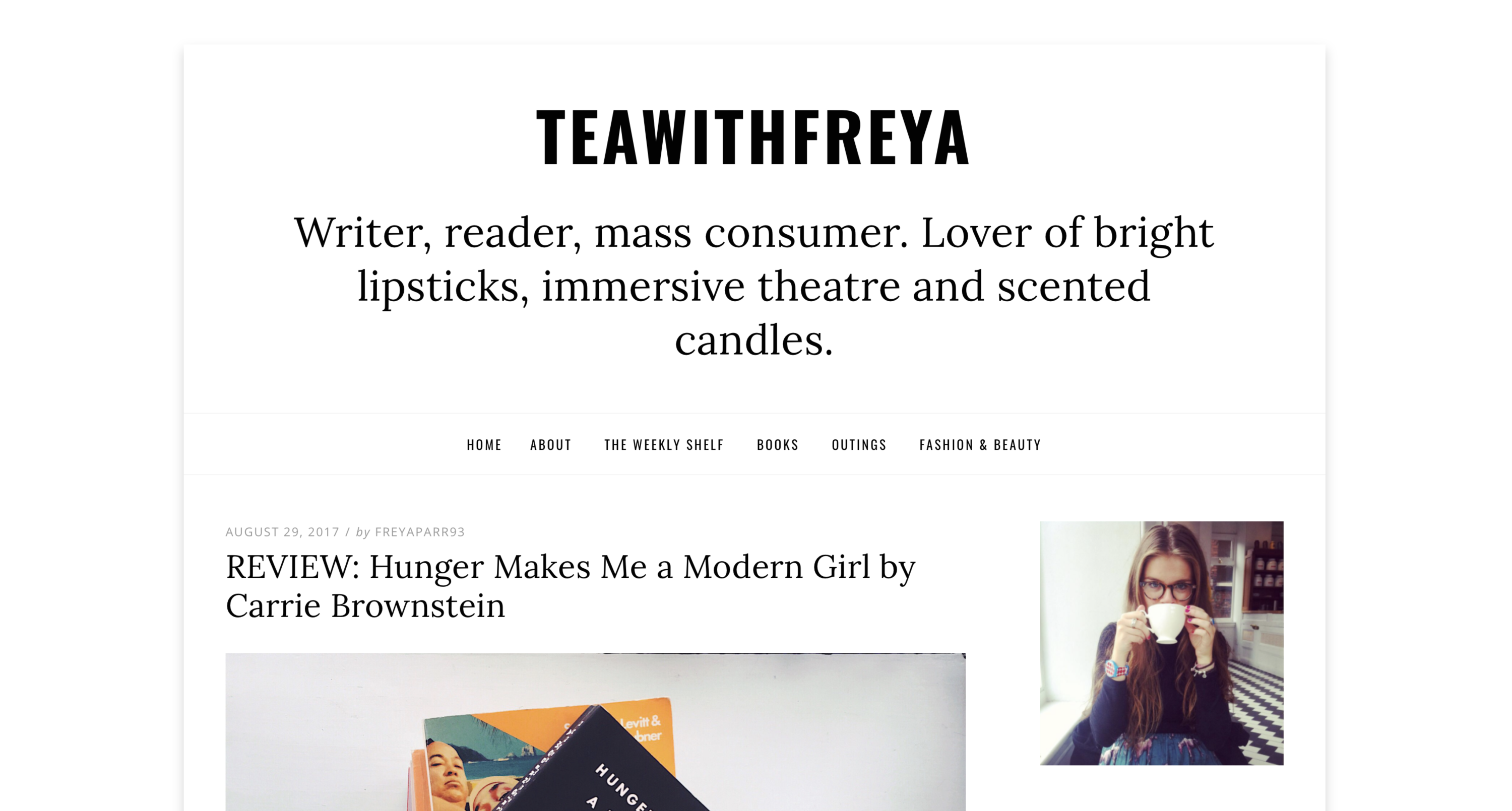 Tea with Freya by Freya Parr