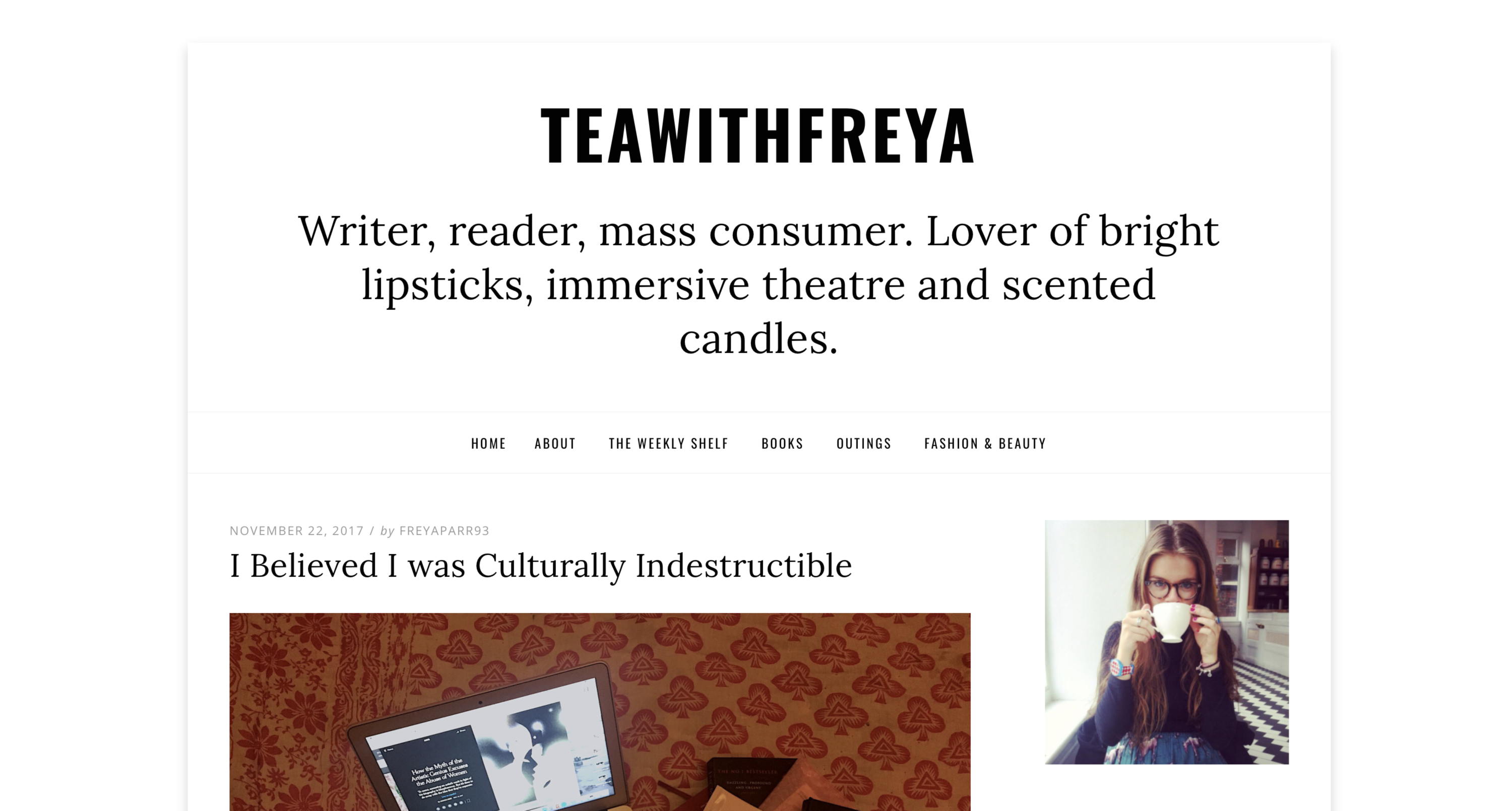Tea with Freya by Freya Parr