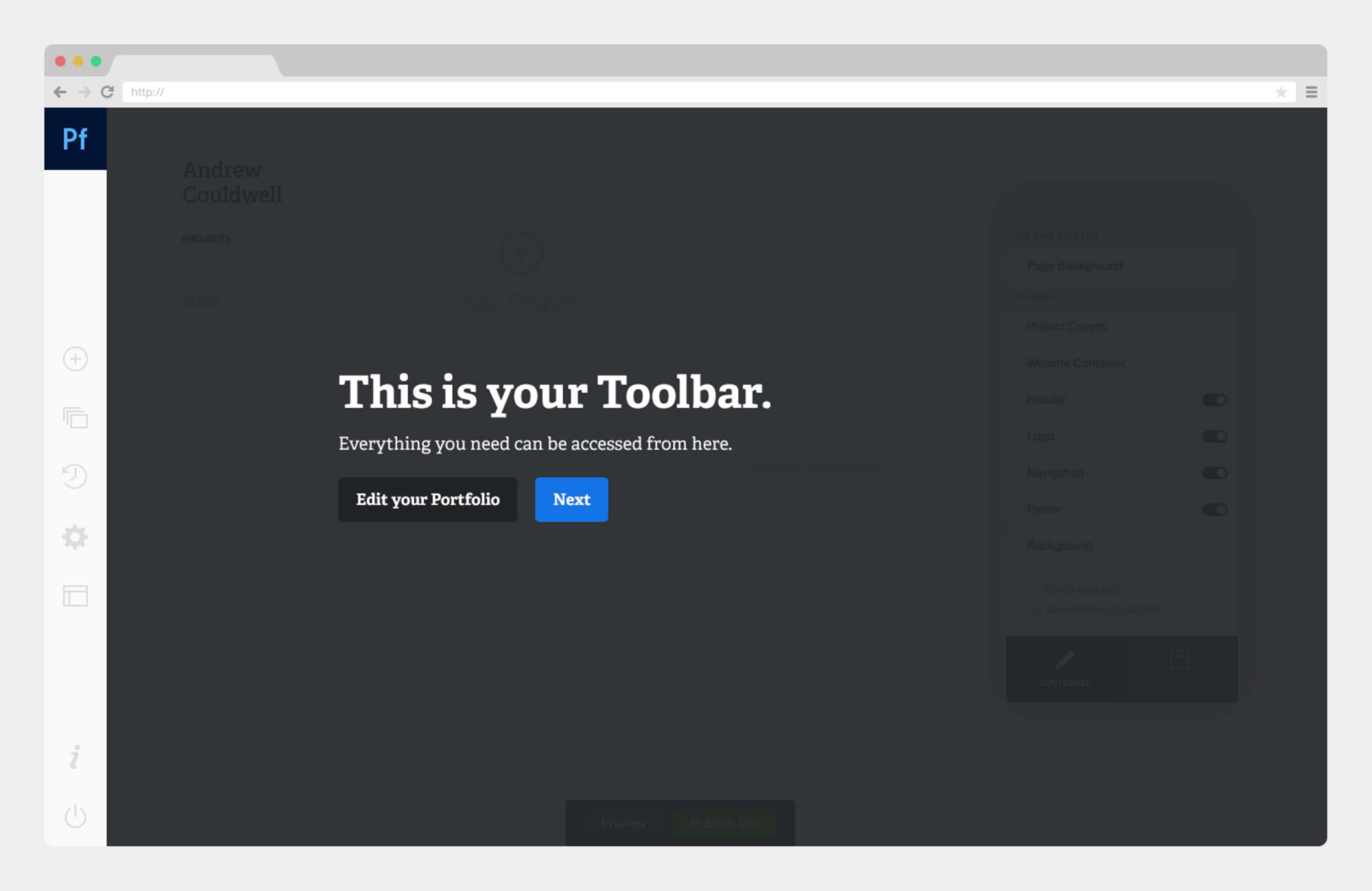 Adobe Portfolio by Andrew Couldwell
