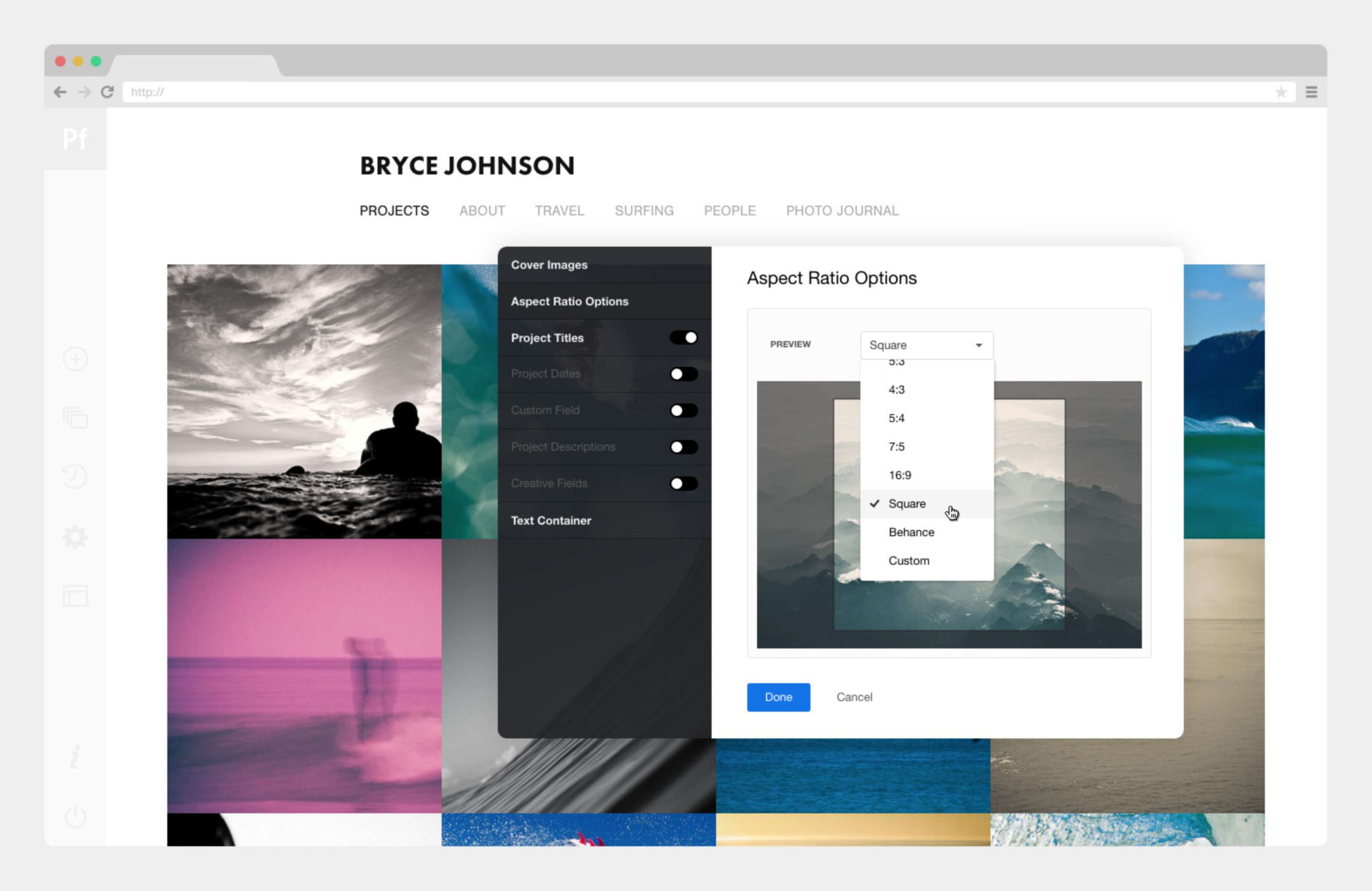 Adobe Portfolio by Andrew Couldwell