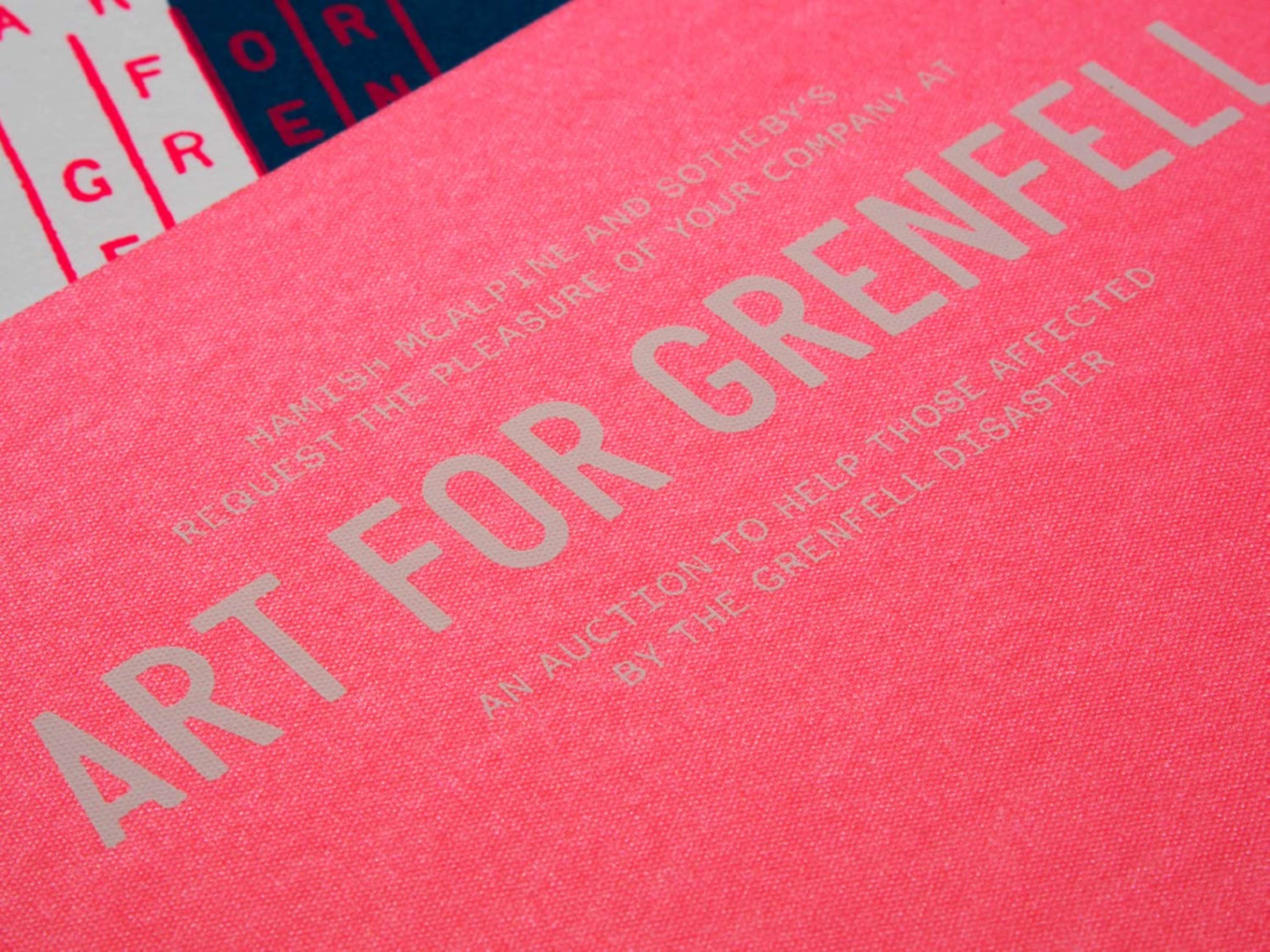 Art for Grenfell by Stuart Hall