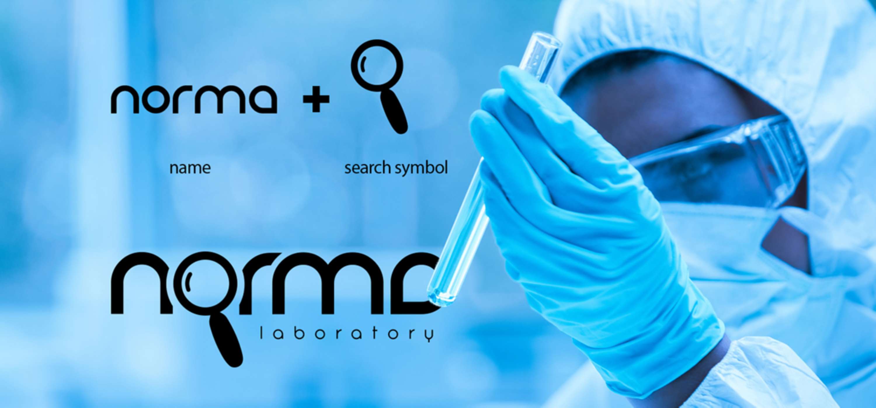 Norma Laboratory -logo and branding design by Taulant Mehmeti