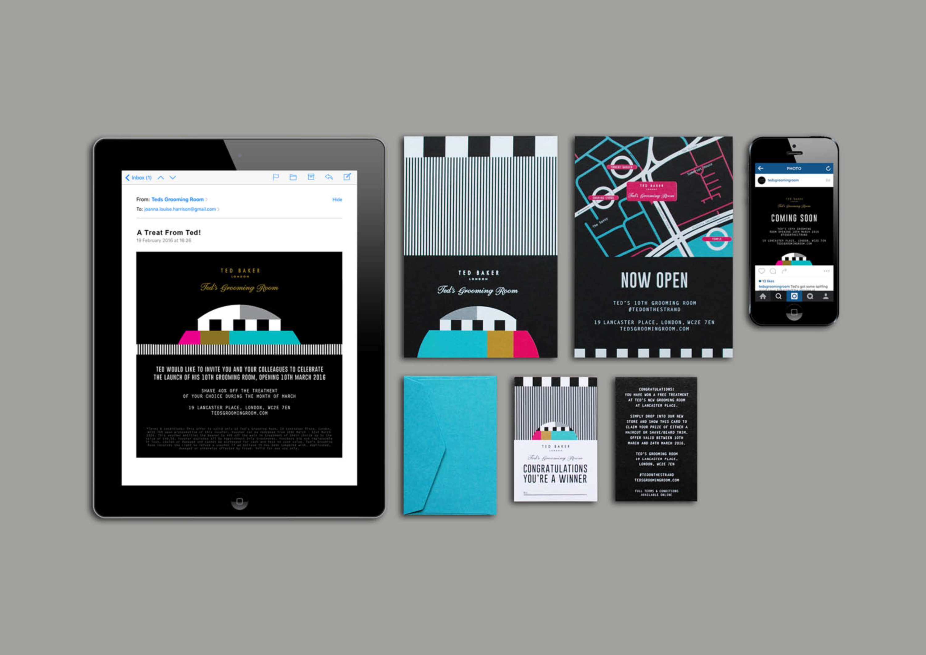 Store Launch Marketing Materials by Joanna Harrison