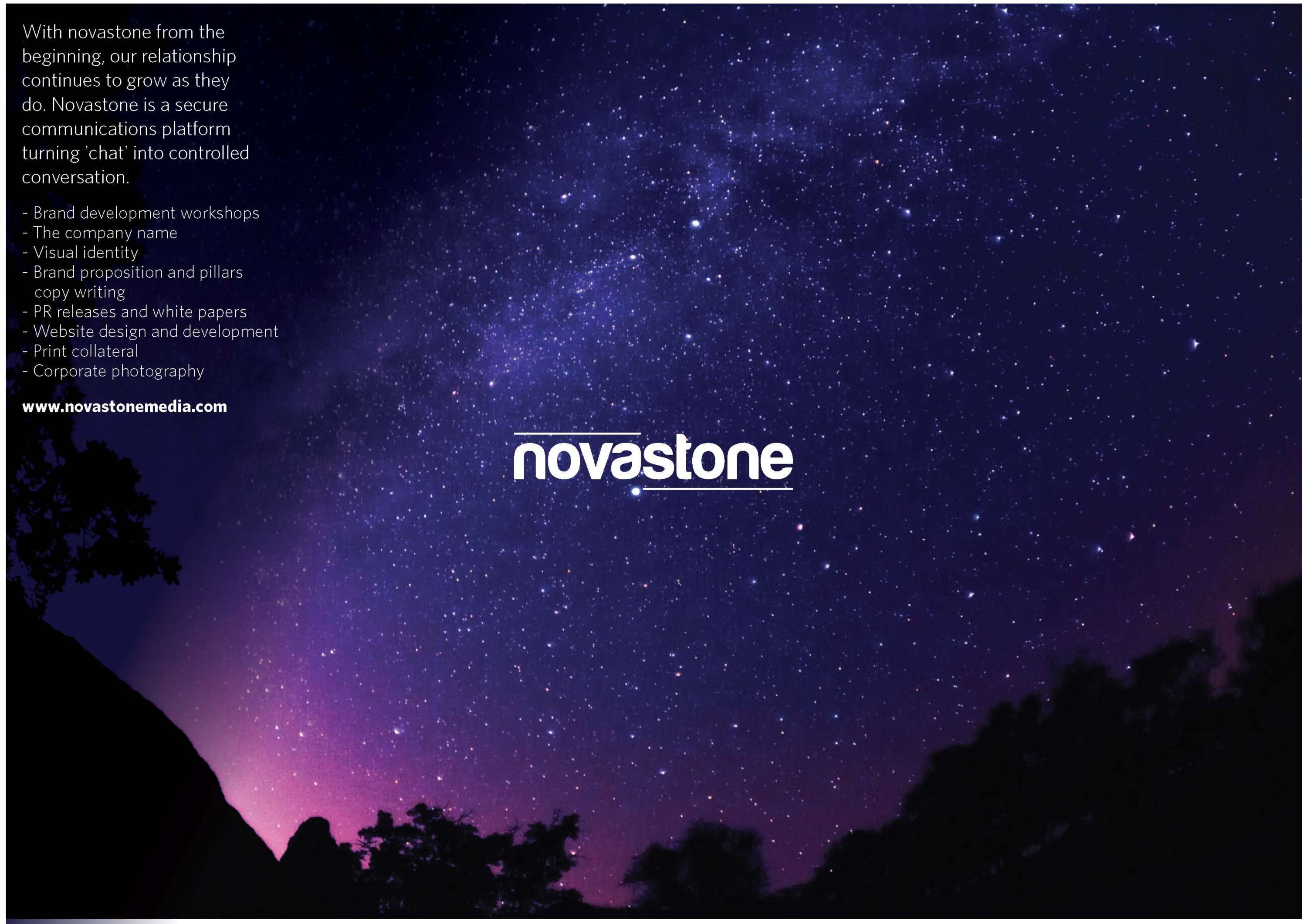 Novastone Branding and Collateral Design by ZZ+D
