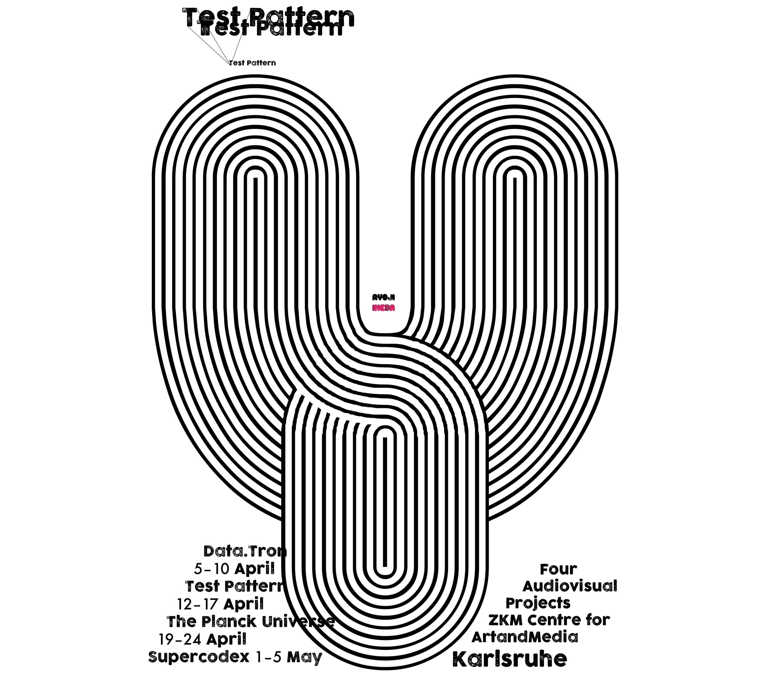 Ryoji Ikeda - Visual Systems Poster Designs by Tanvir Shah