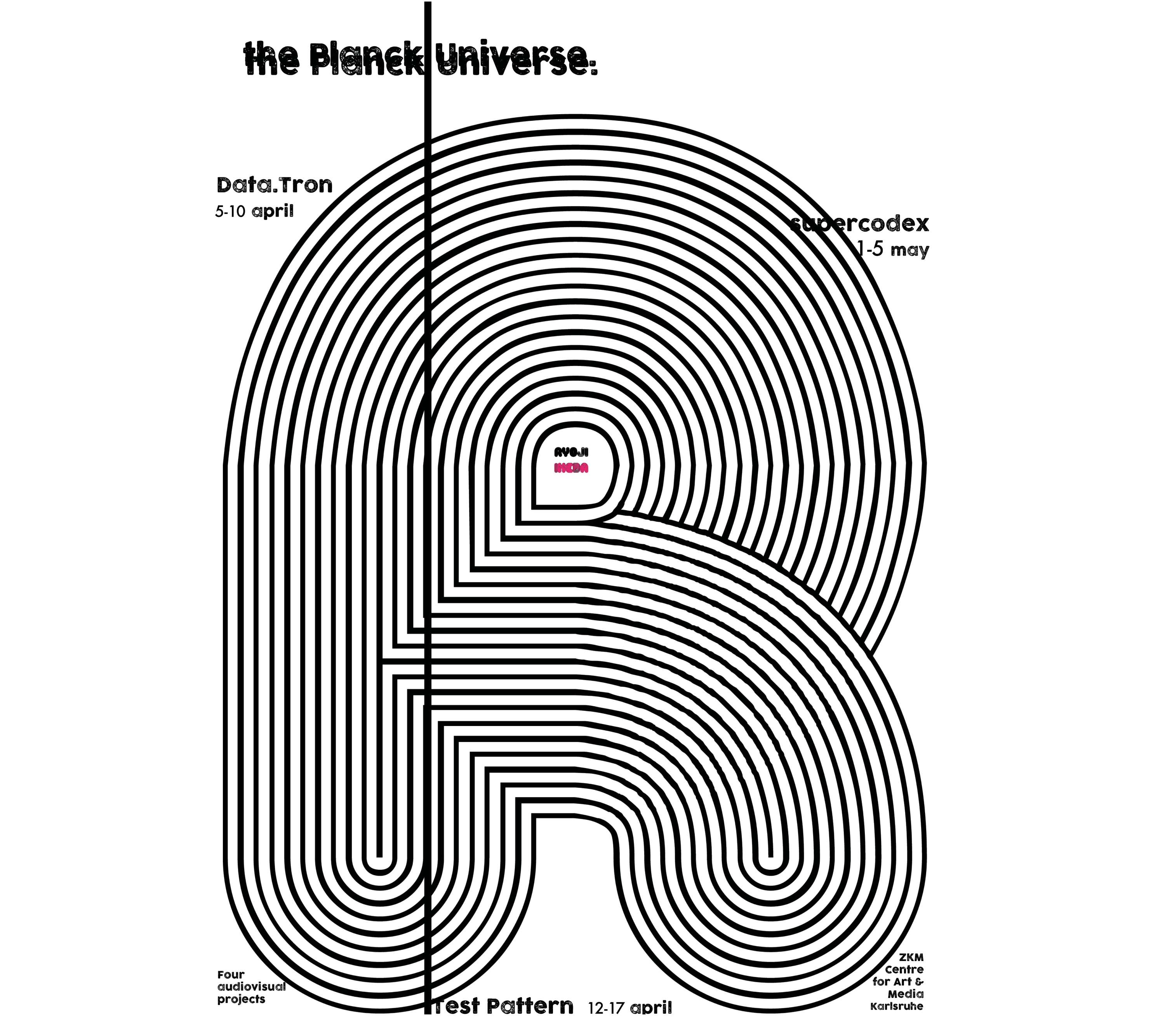 Ryoji Ikeda - Visual Systems Poster Designs by Tanvir Shah