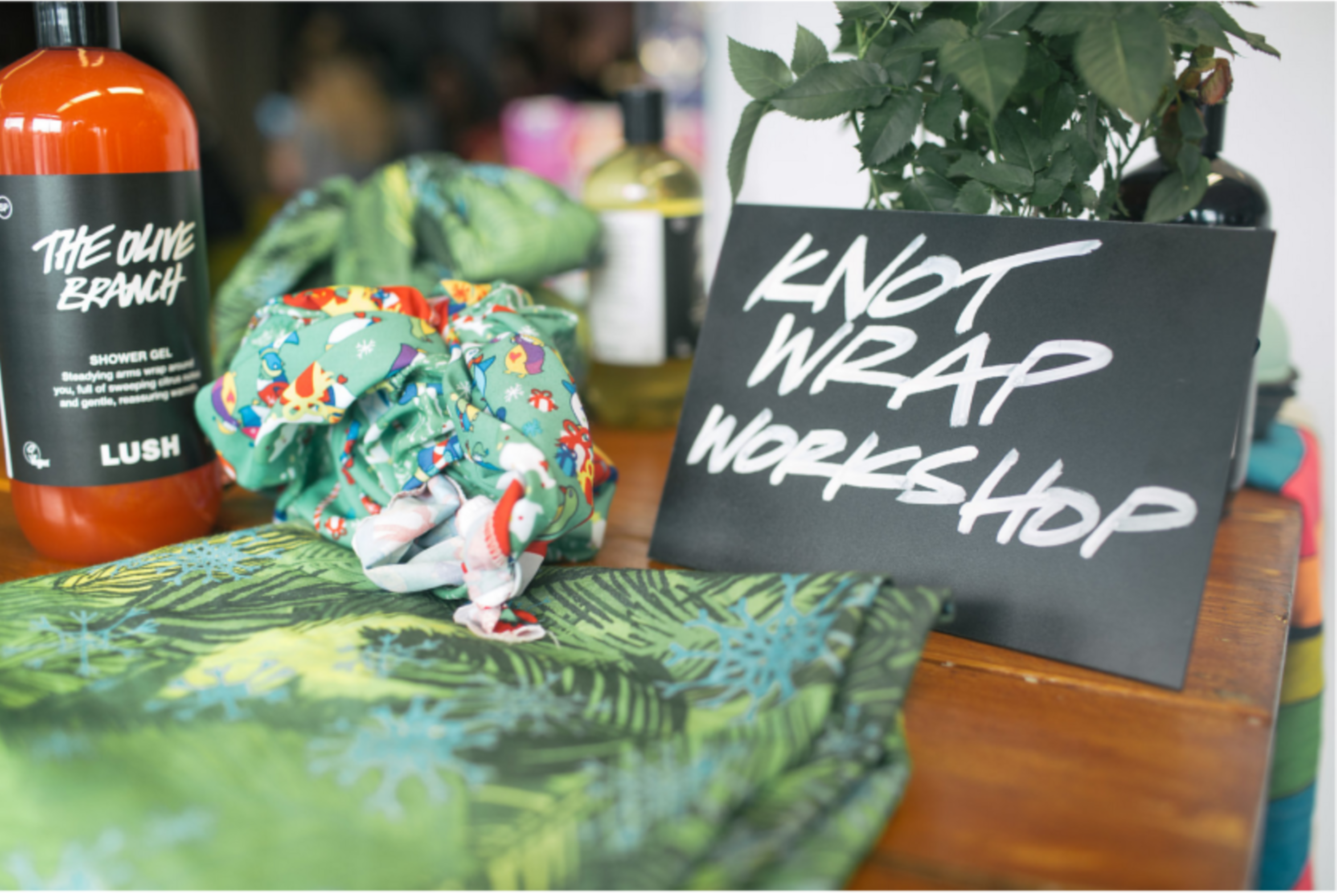 Lush Cosmetics - Christmas Repeat Pattern by Brian Tyrrell