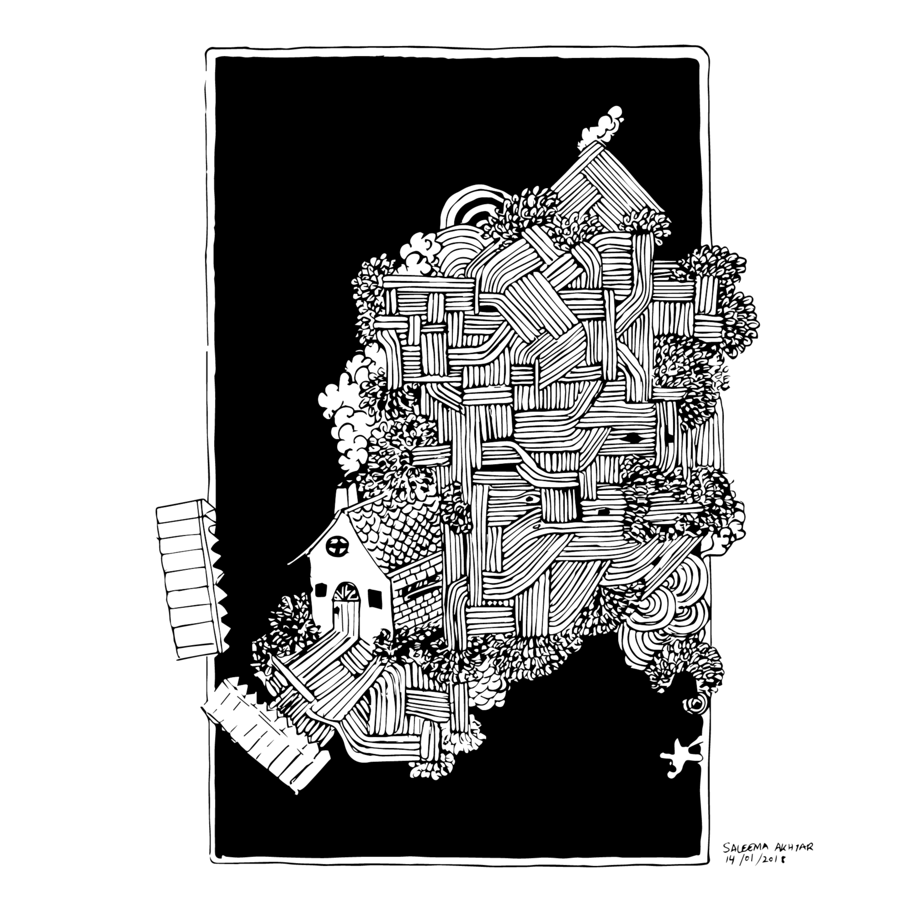 A Visual Journal by Saleema Akhtar