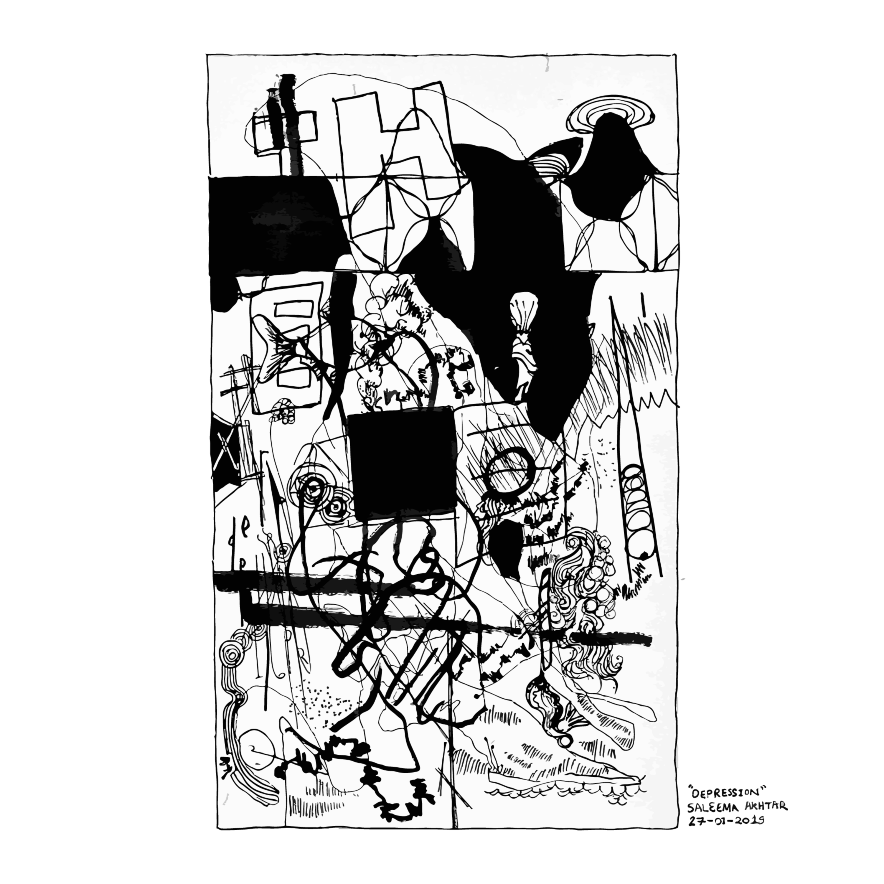 A Visual Journal by Saleema Akhtar