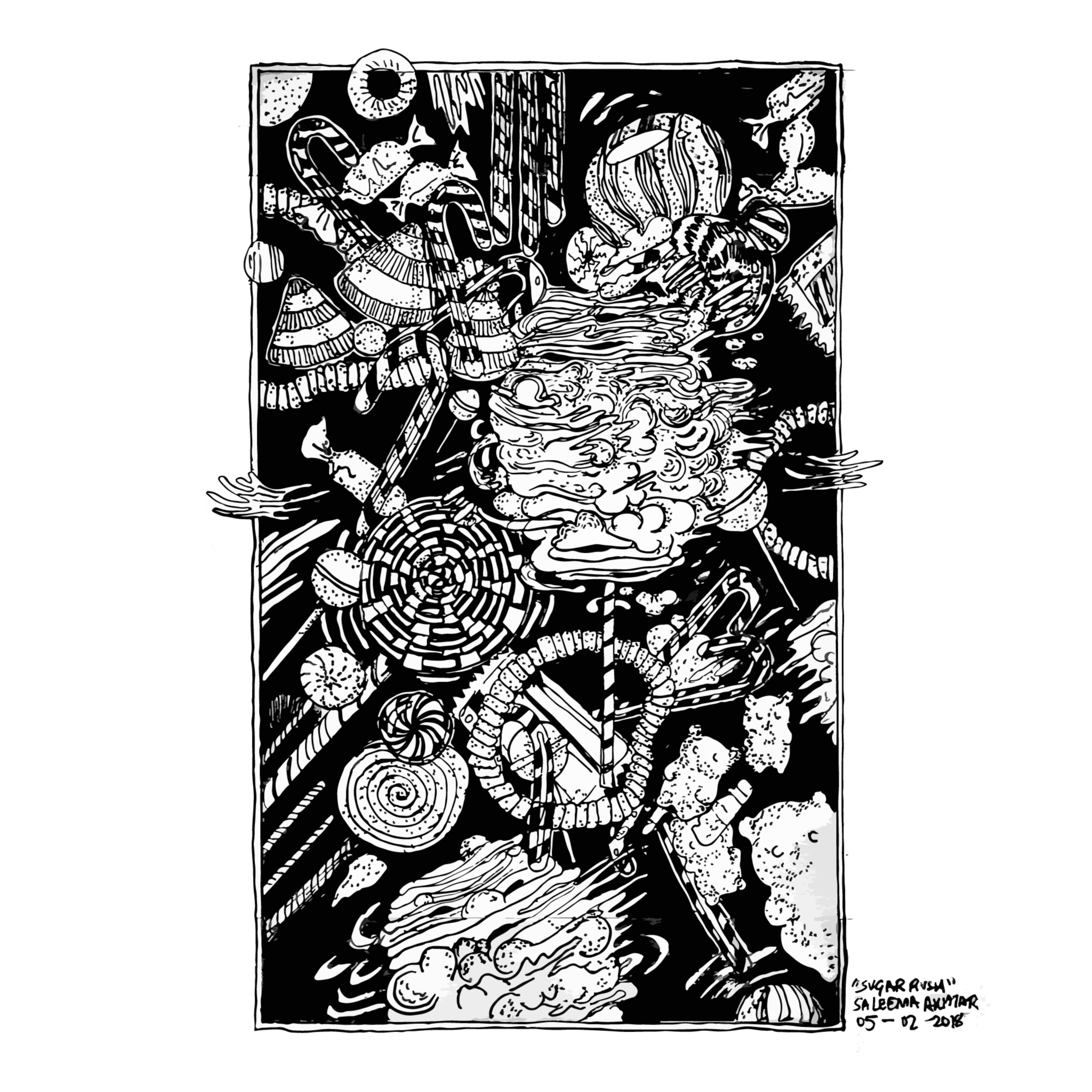 A Visual Journal by Saleema Akhtar