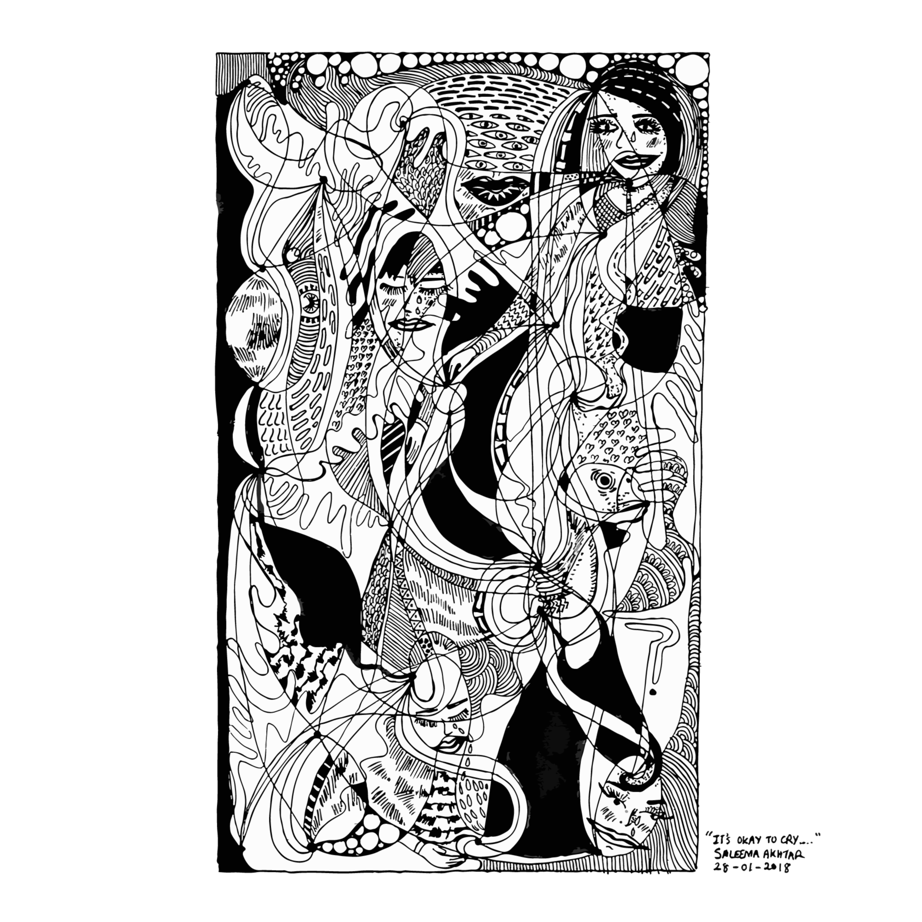 A Visual Journal by Saleema Akhtar