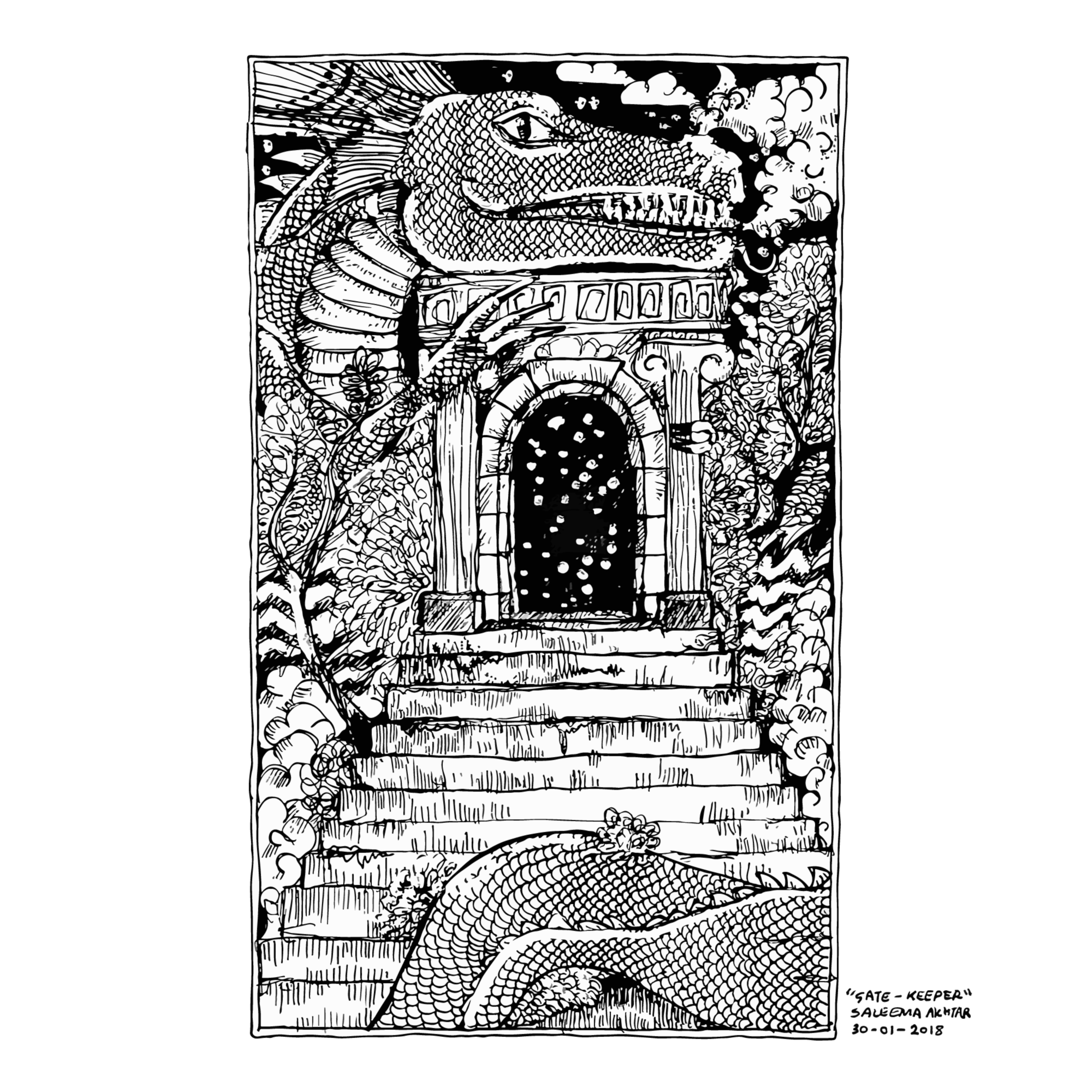 A Visual Journal by Saleema Akhtar