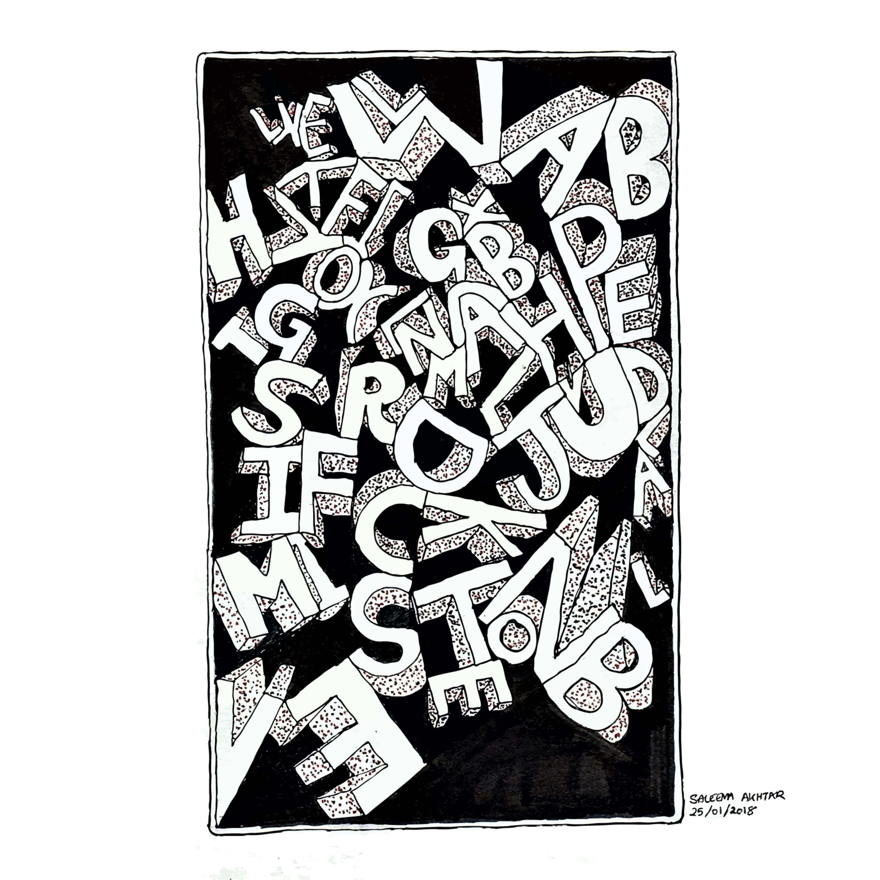 A Visual Journal by Saleema Akhtar