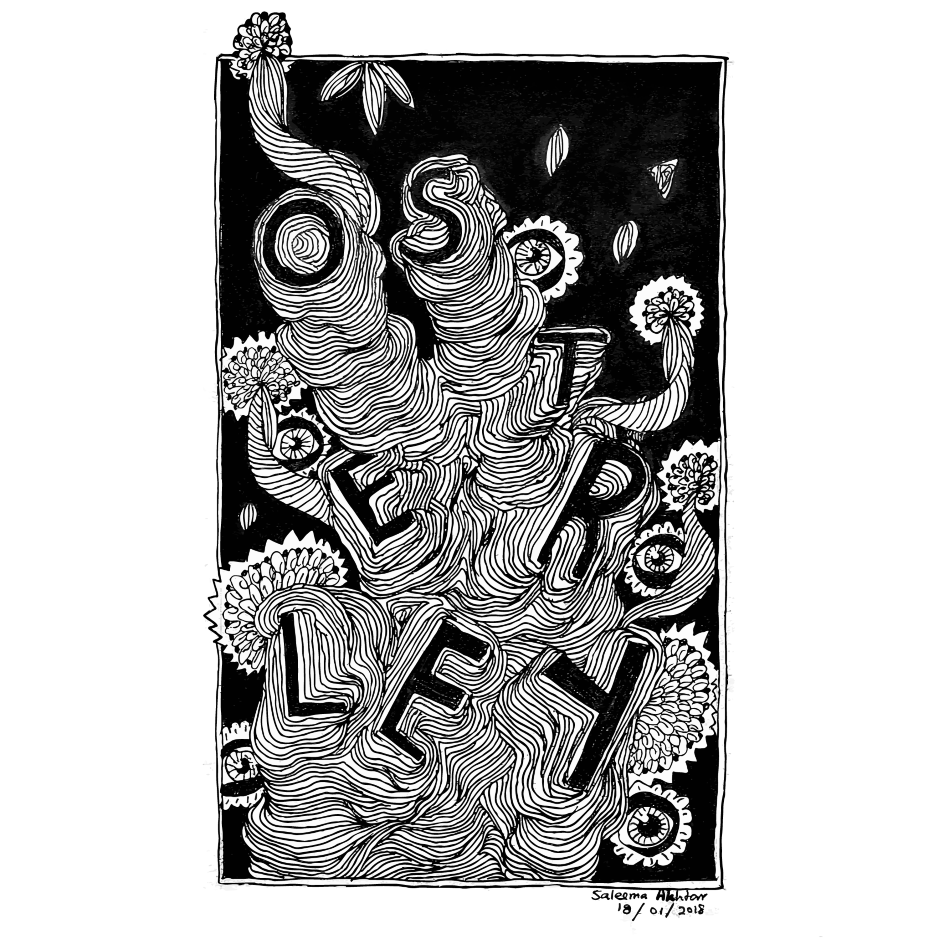 A Visual Journal by Saleema Akhtar