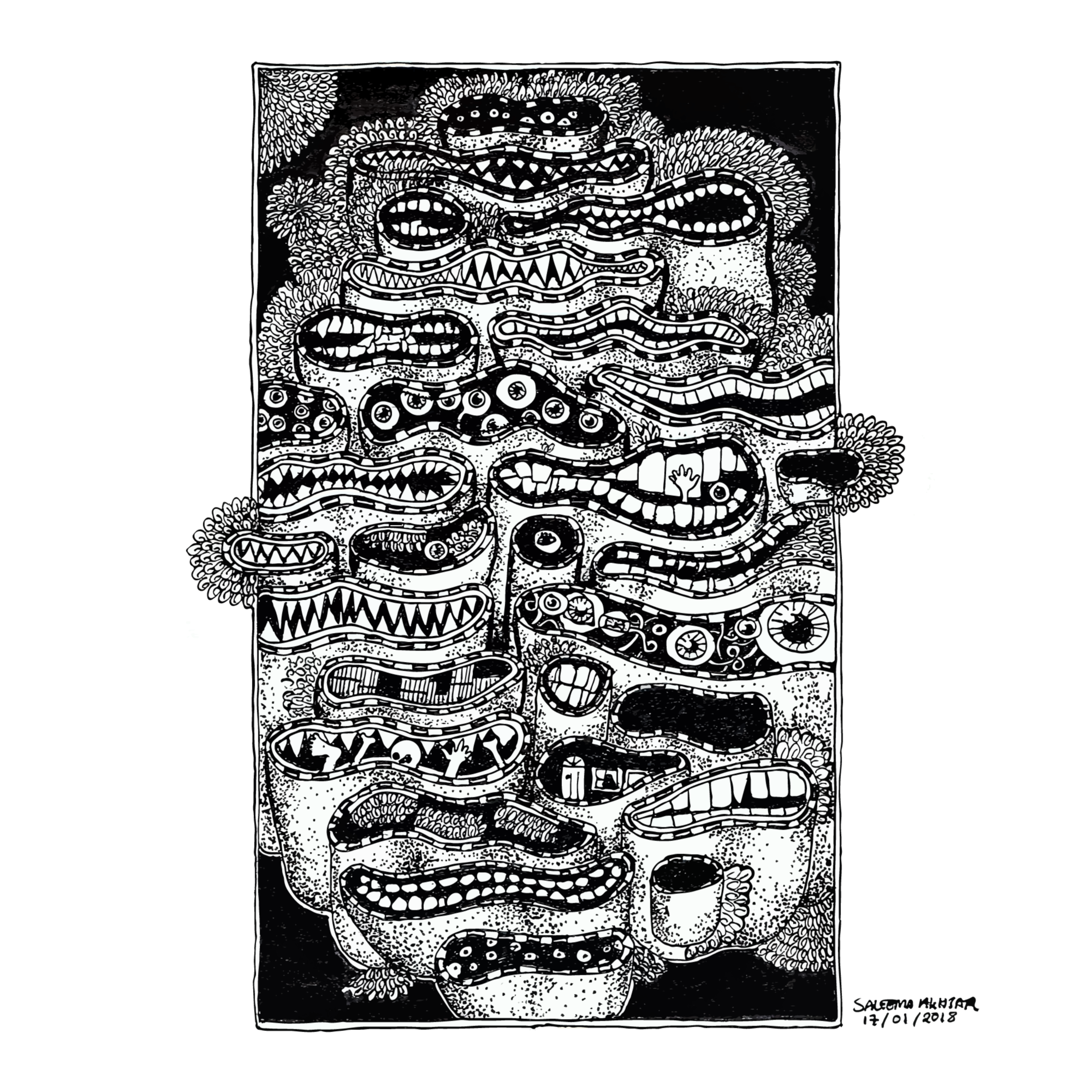 A Visual Journal by Saleema Akhtar