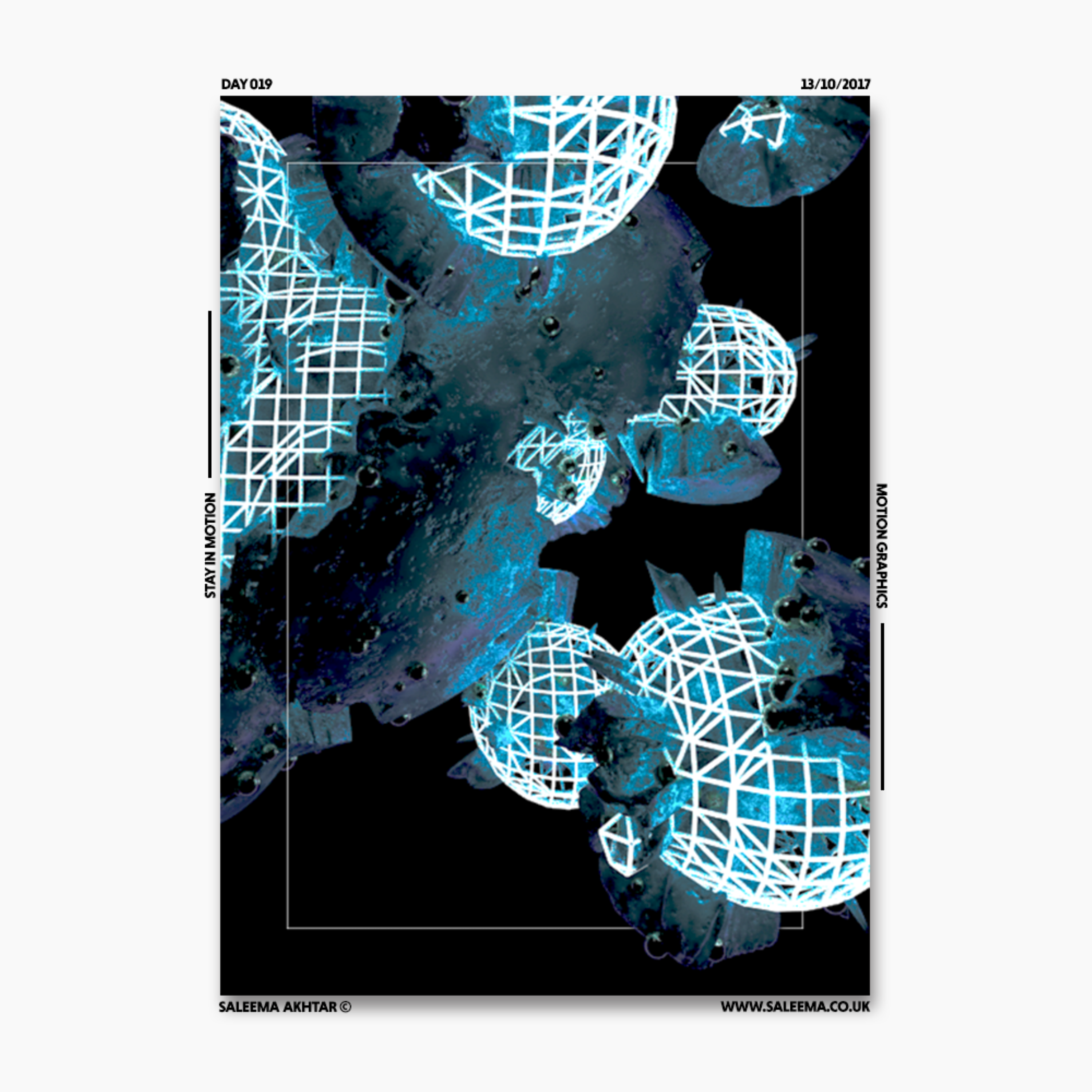 Study of the Third Dimension by Saleema Akhtar