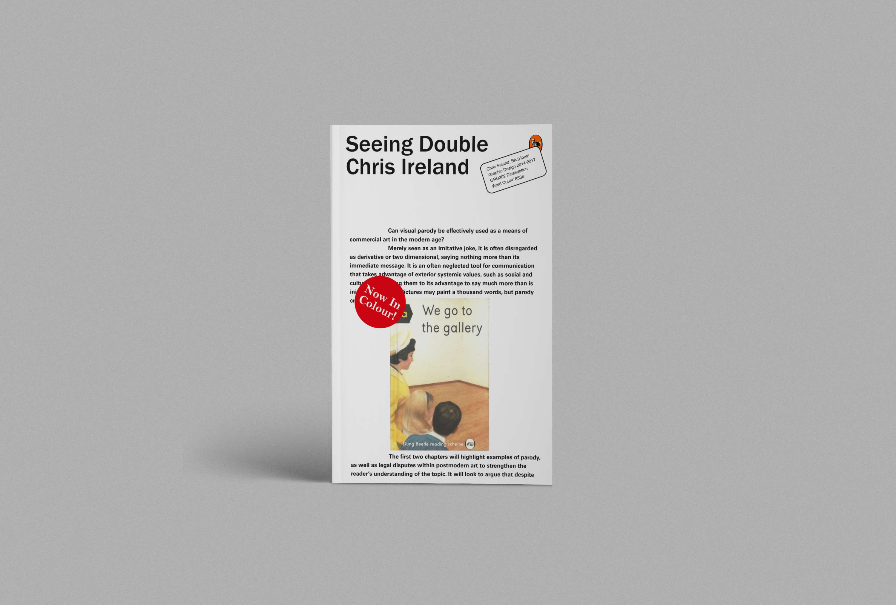 Seeing Double: A dissertation a bit like you've seen before by Chris Ireland