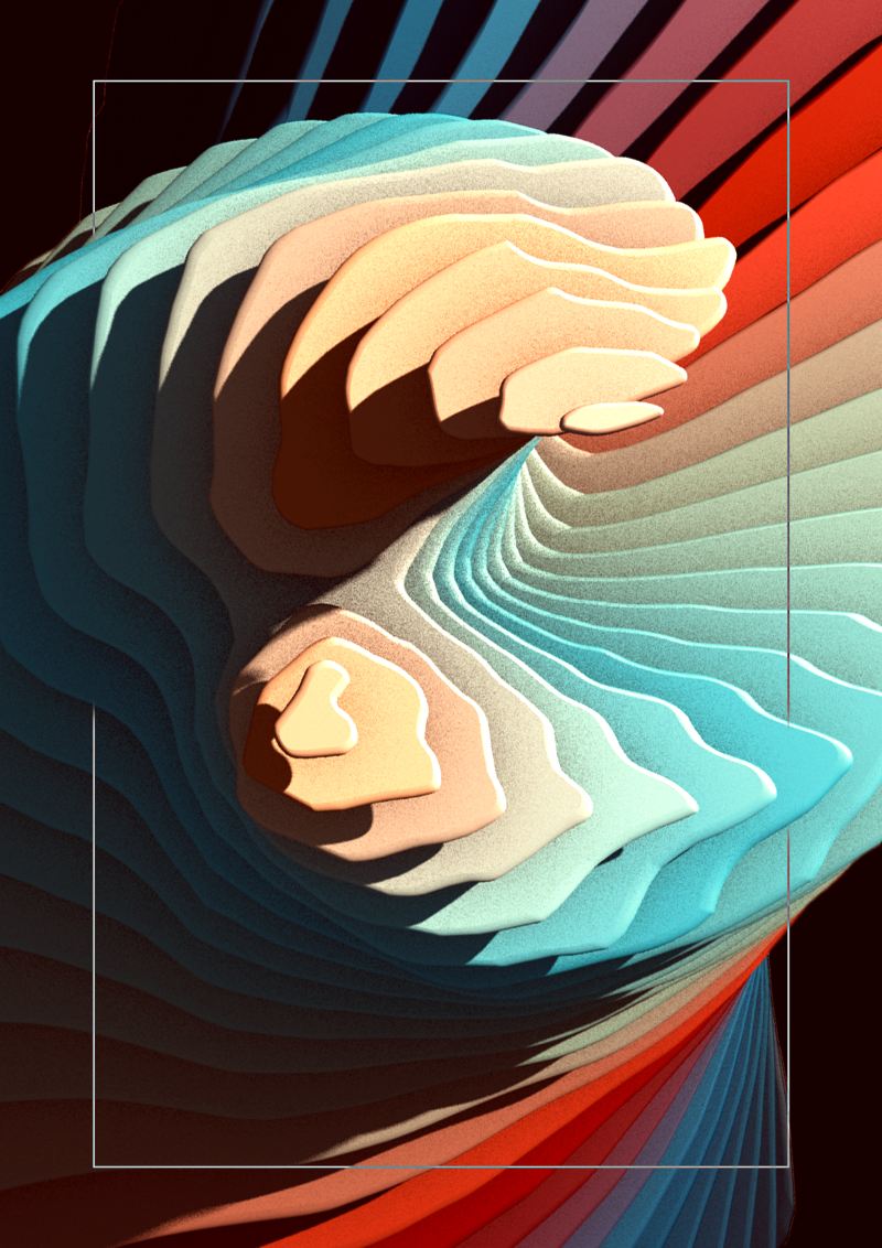 Study of the Third Dimension by Saleema Akhtar