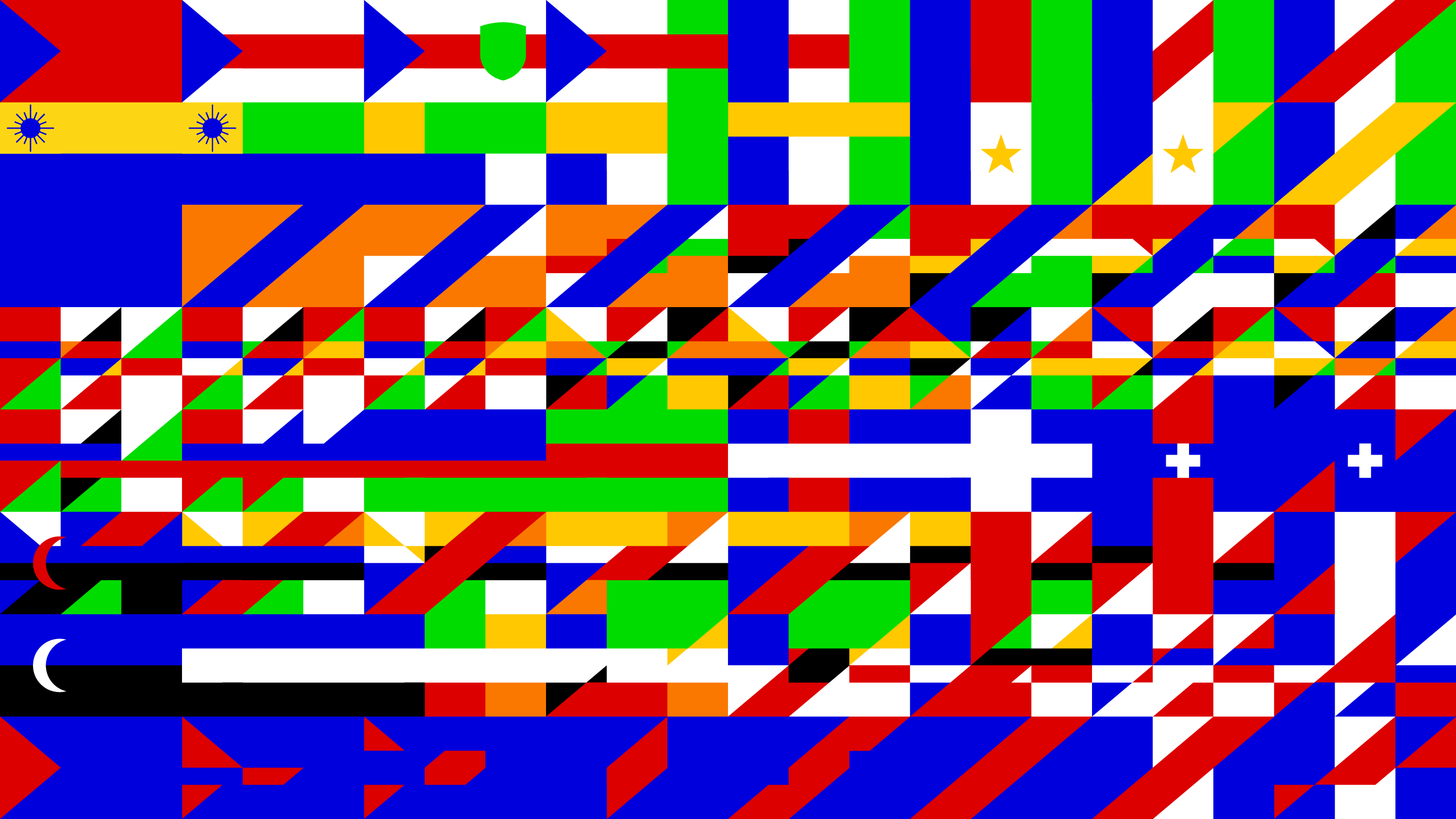 Digital Flag by Angelina Panagiotopoulou