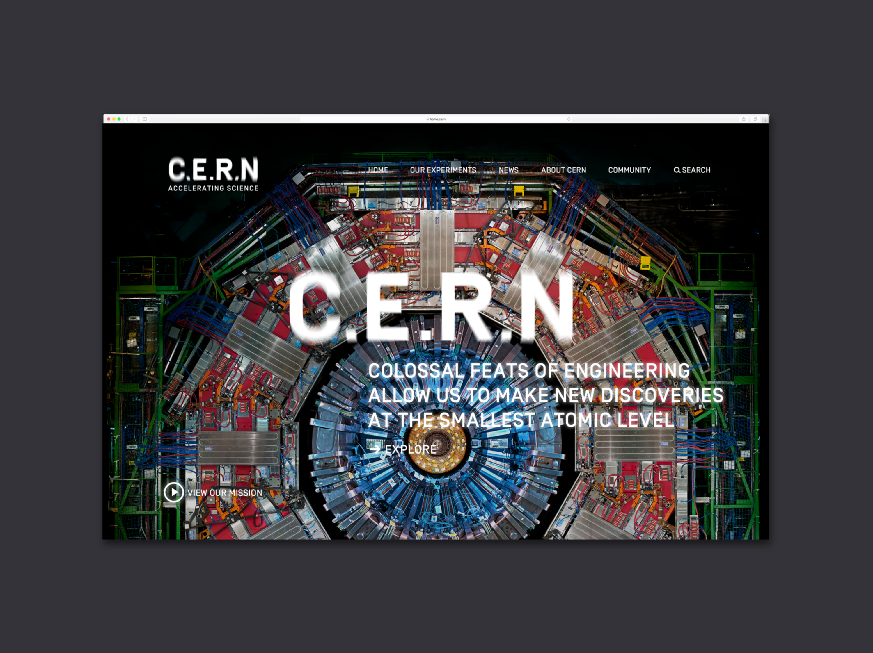 CERN Identity by Chris Baker