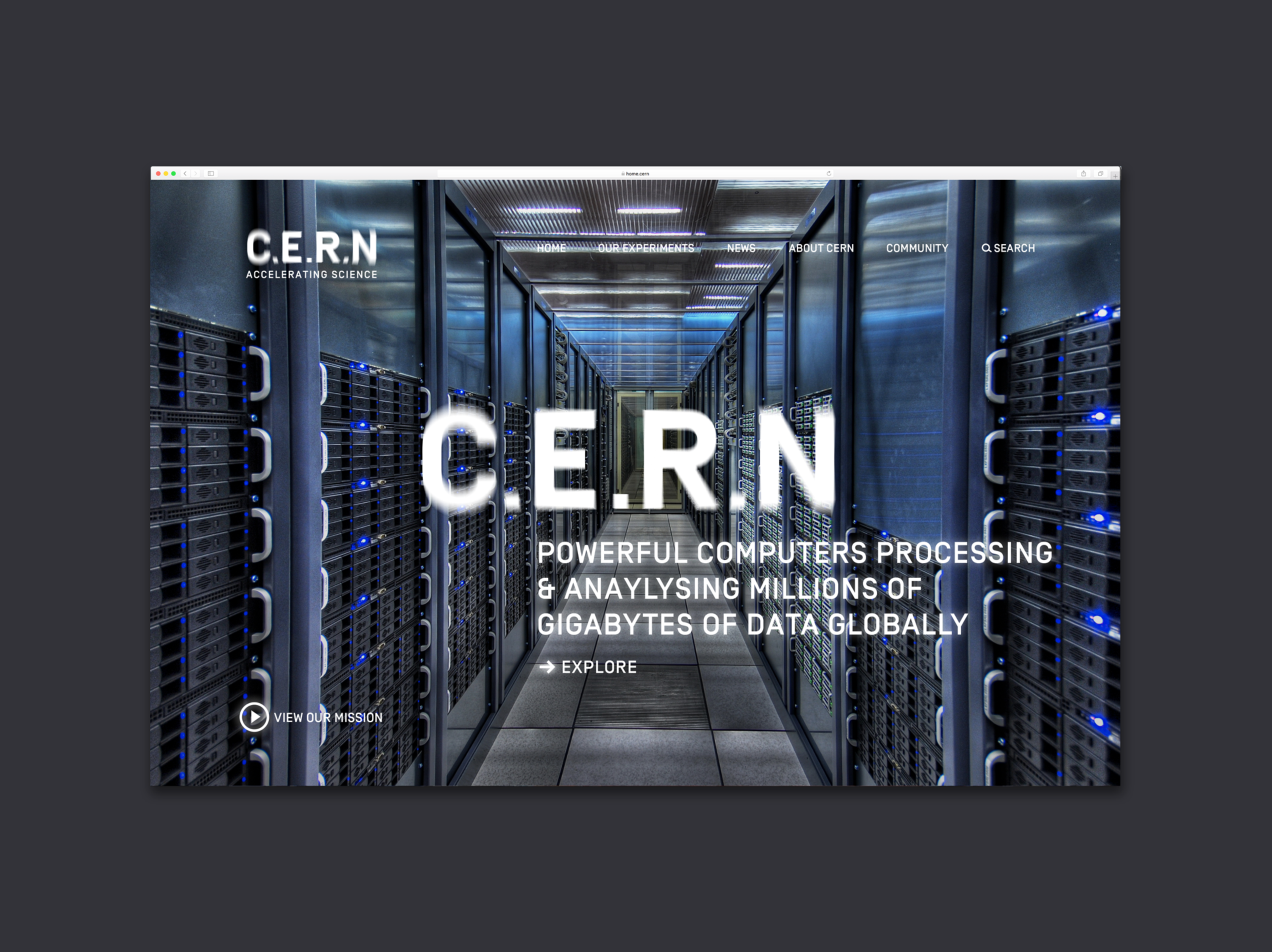 CERN Identity by Chris Baker