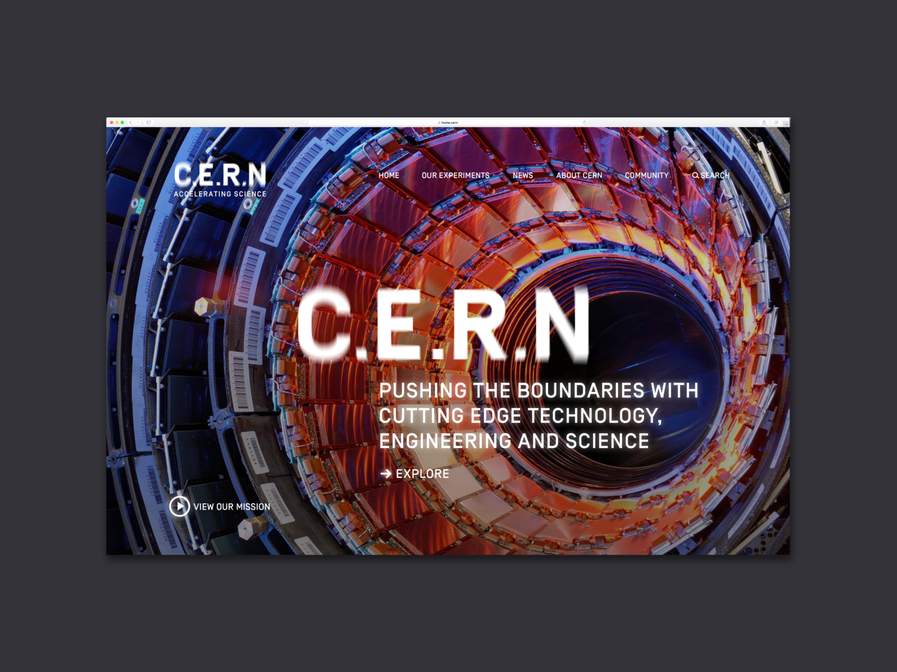CERN Identity by Chris Baker