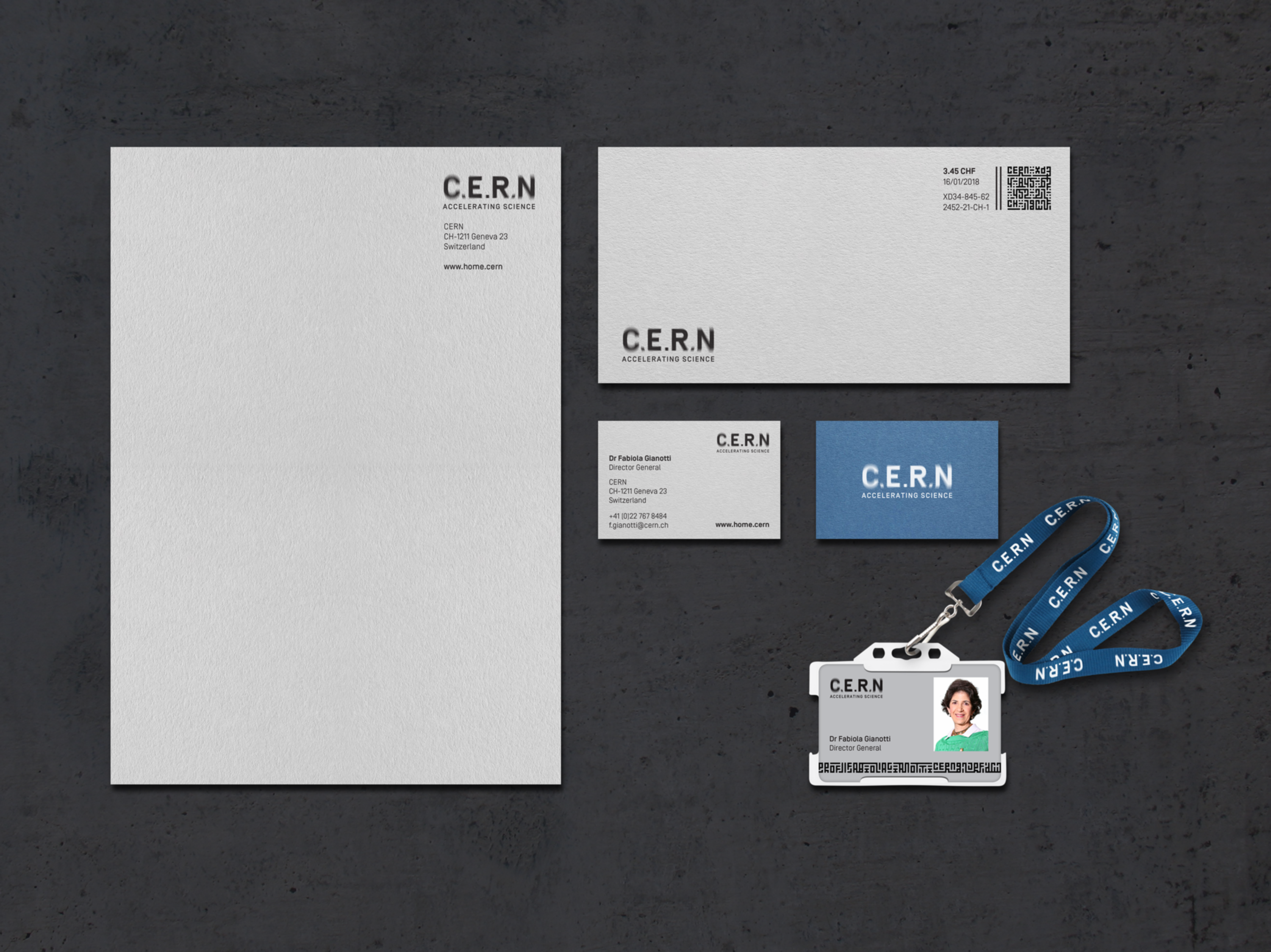 CERN Identity by Chris Baker