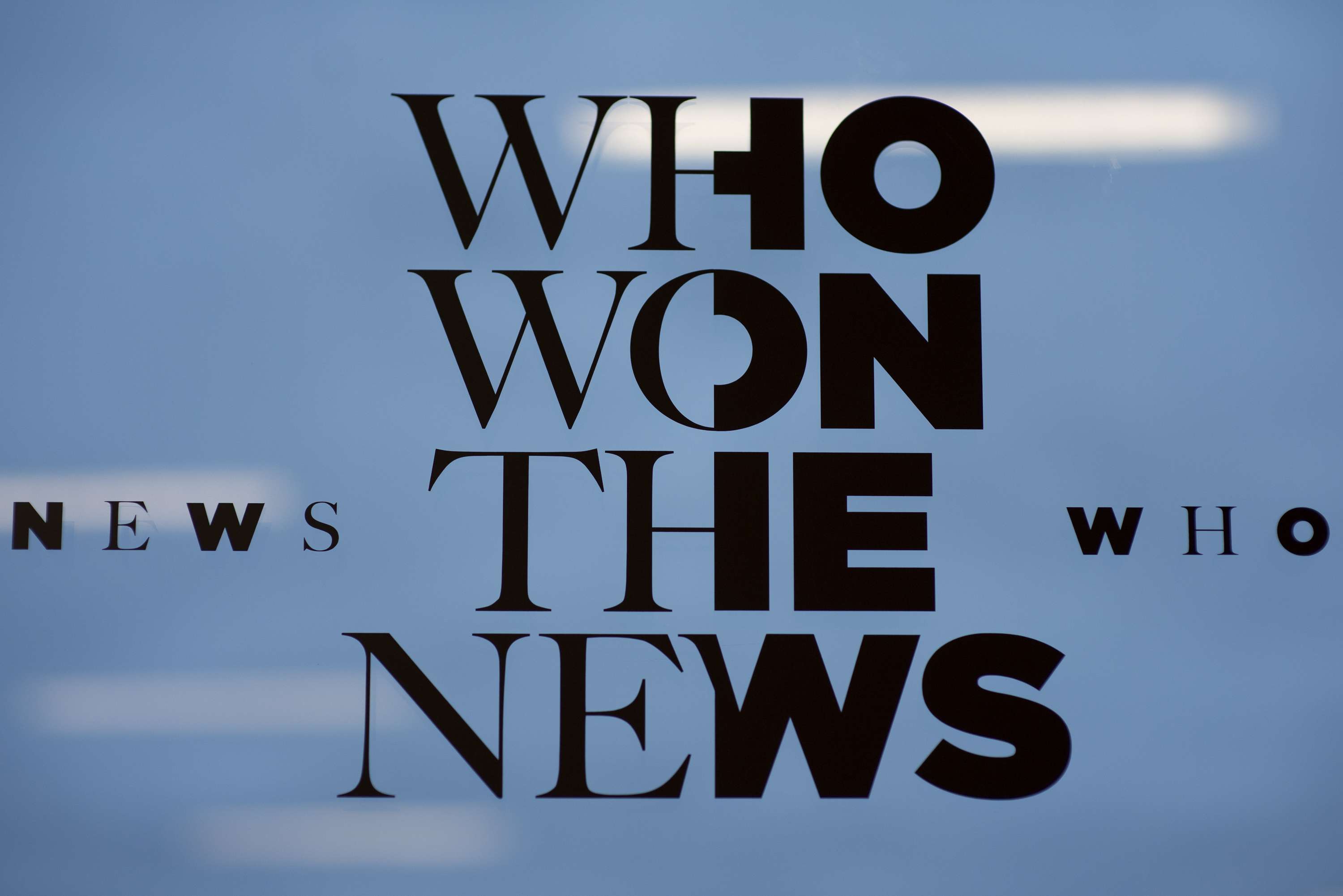 Who Won the News event by Megan Stott
