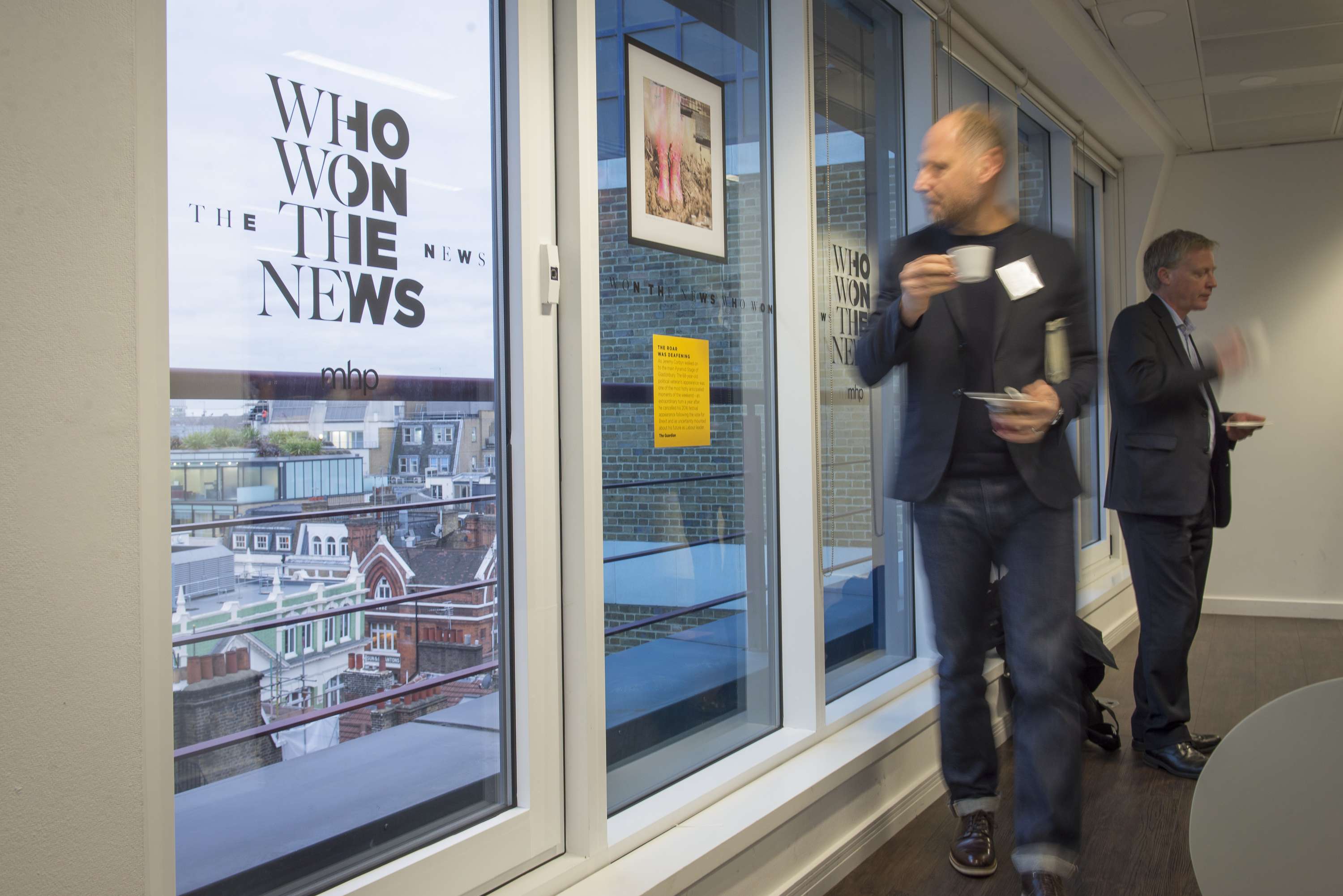 Who Won the News event by Megan Stott