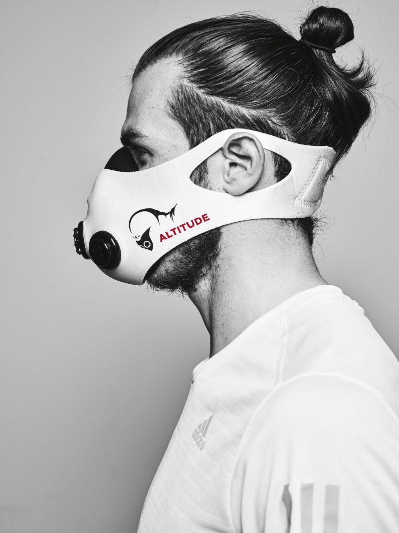Gareth Bale for Altitude Mask by Cat Howard