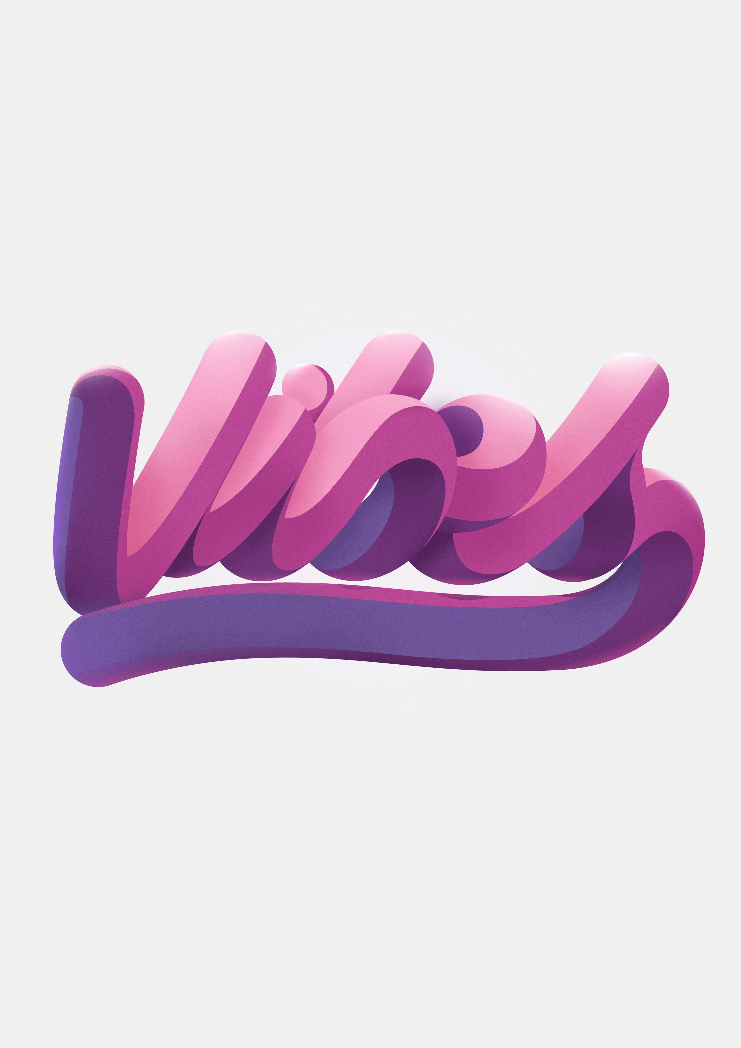 Vibes Typography by Alexander Lieven