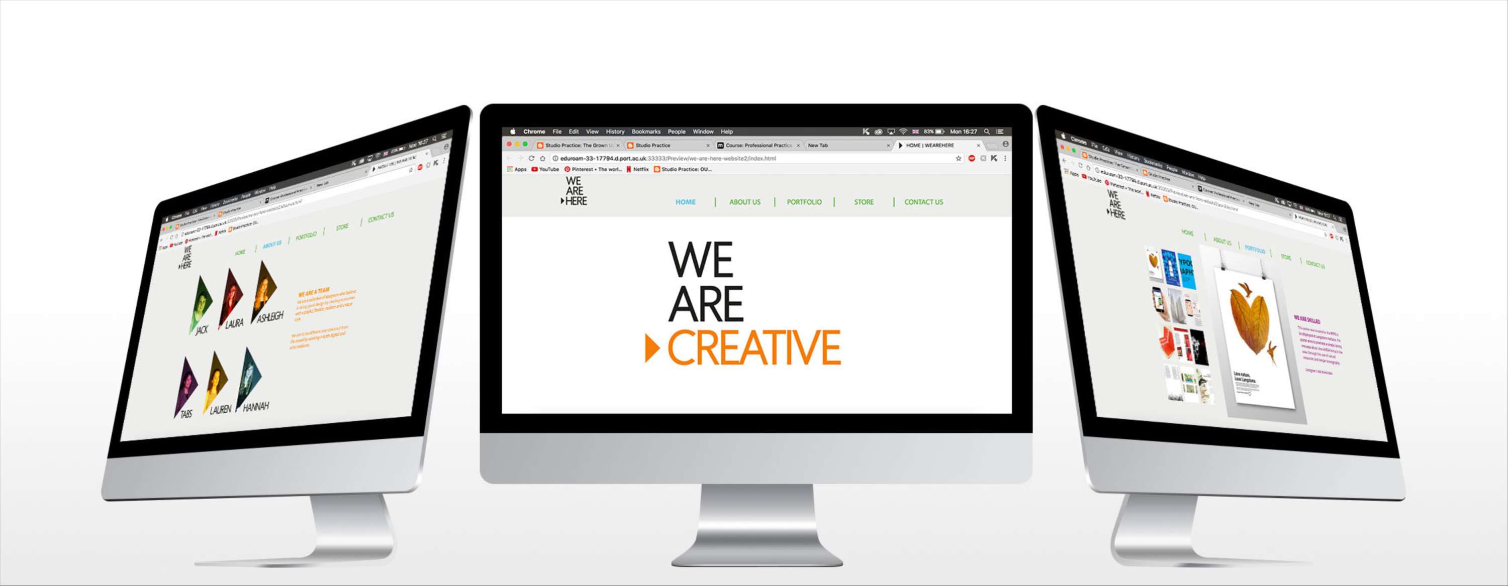 WE ARE HERE BRANDING by Laura Quelch