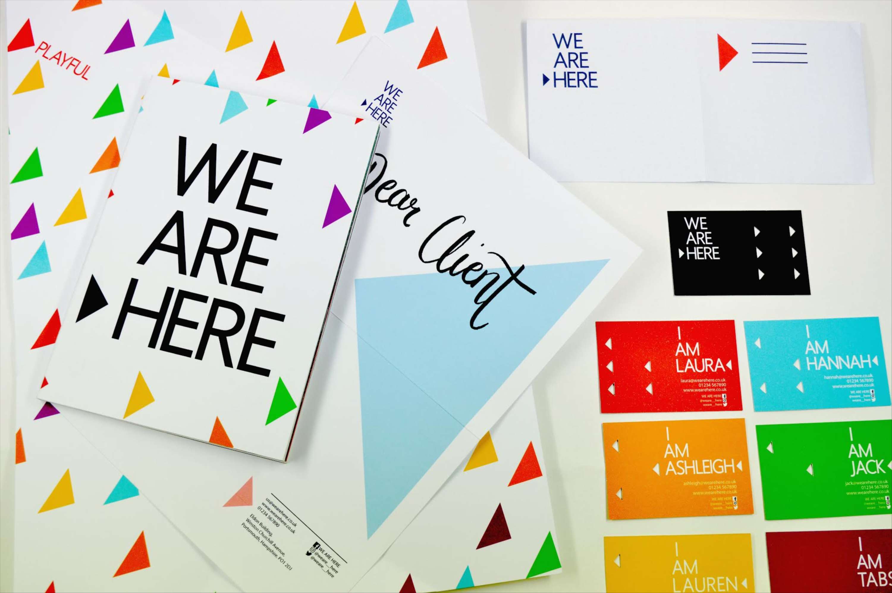 WE ARE HERE BRANDING by Laura Quelch