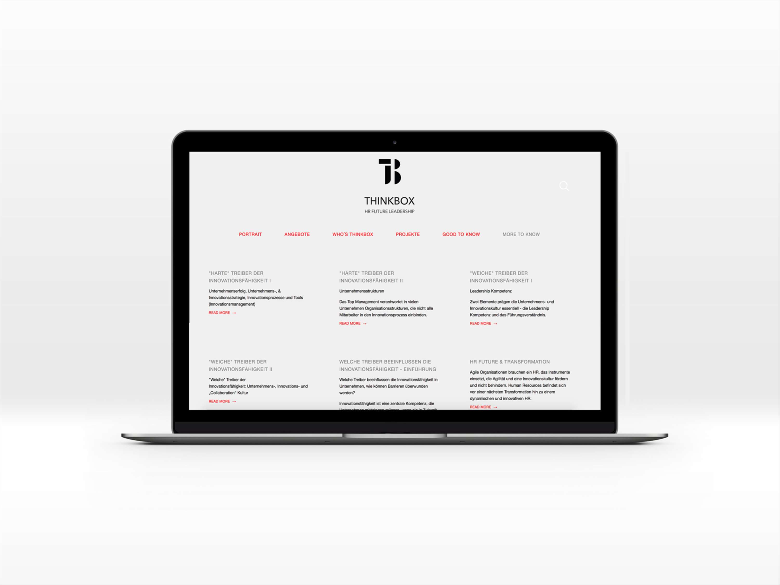 Corporate Identity – Thinkbox by Anne Schubert